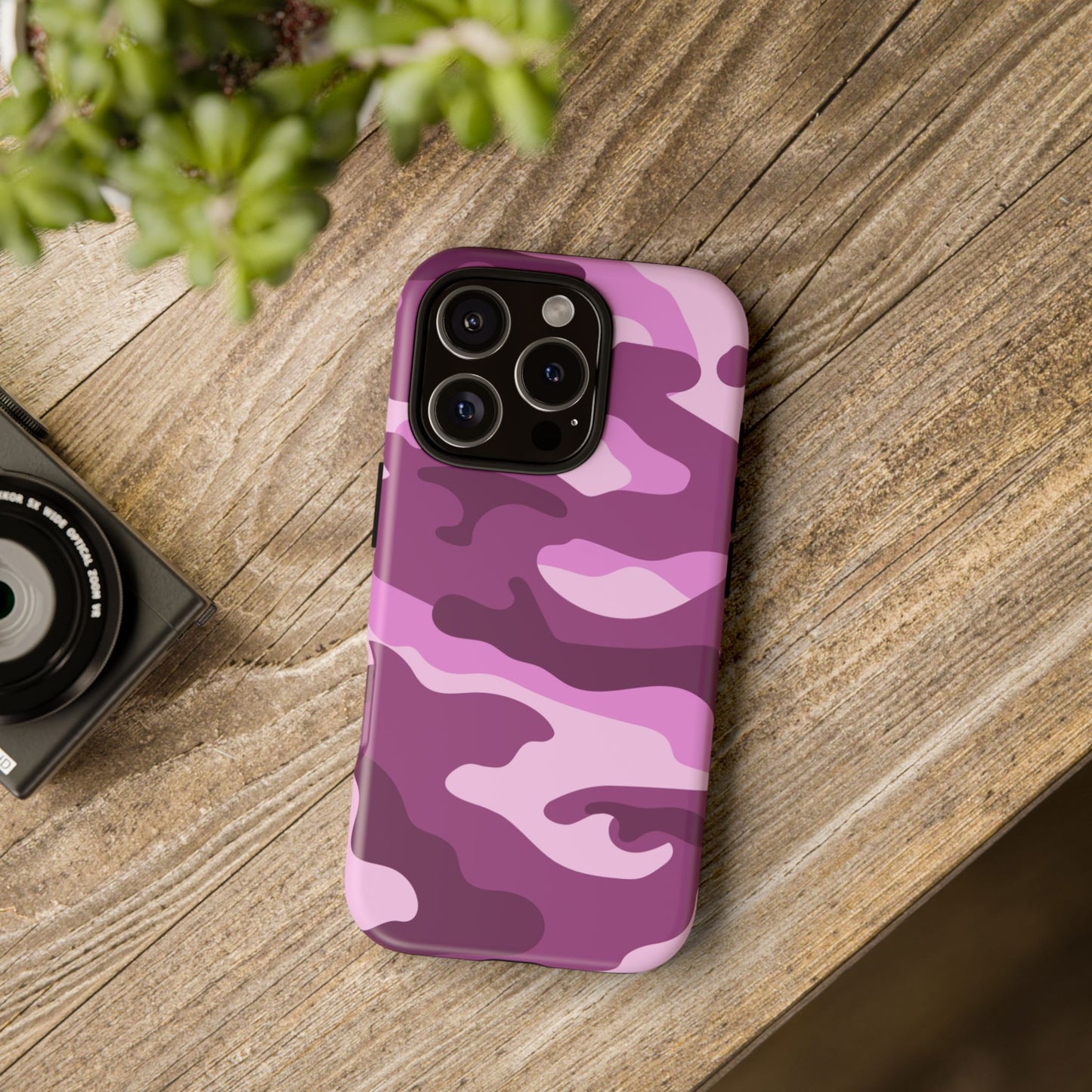 Camouflage Phone Case - Tough Cases for Adventurers, Stylish Protection, Gift for Outdoors Lovers, Nature Enthusiasts, Trendy Accessories