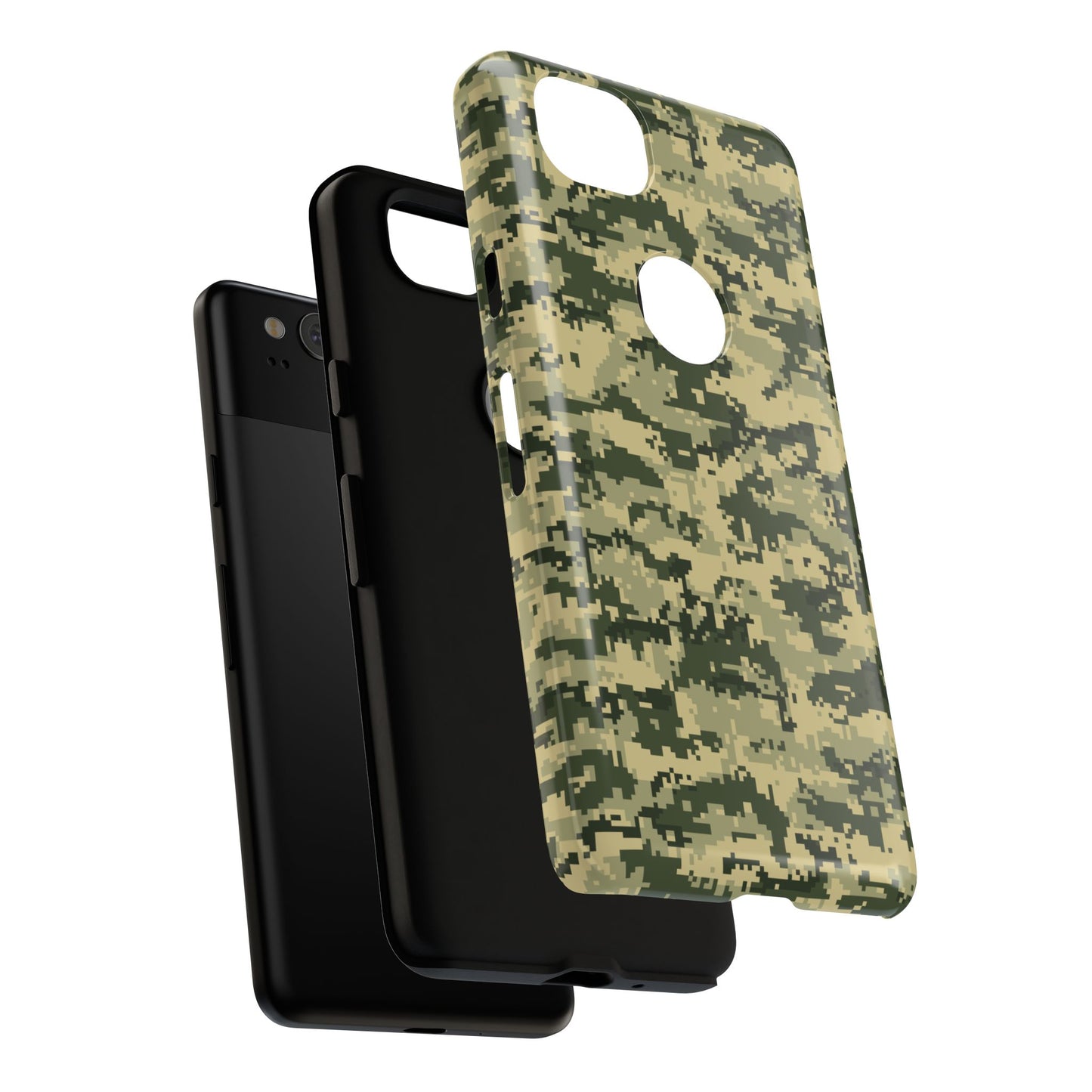 Camouflage Phone Case - Tough Cases for Adventurers, Stylish Protection, Gift for Outdoors Lovers, Nature Enthusiasts, Trendy Accessories