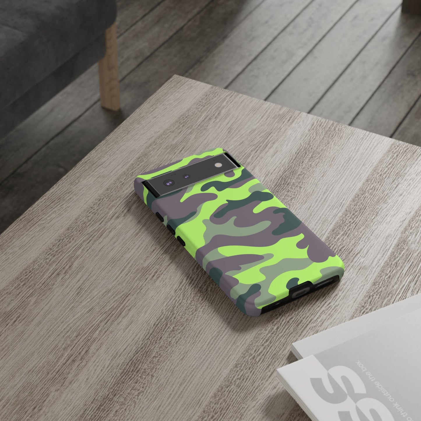 Camouflage Phone Case - Tough Cases for Adventurers, Stylish Protection, Gift for Outdoors Lovers, Nature Enthusiasts, Trendy Accessories