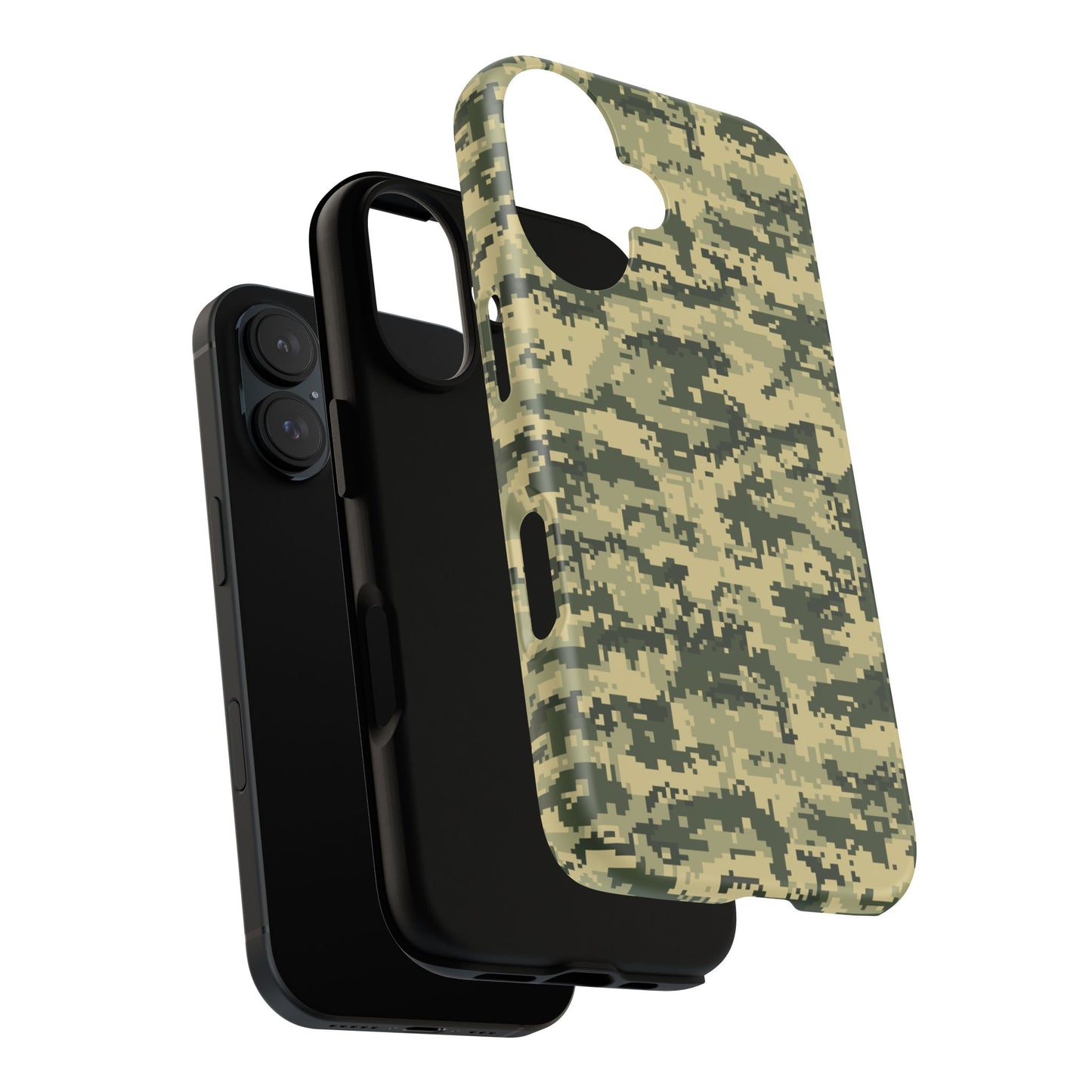 Camouflage Phone Case - Tough Cases for Adventurers, Stylish Protection, Gift for Outdoors Lovers, Nature Enthusiasts, Trendy Accessories