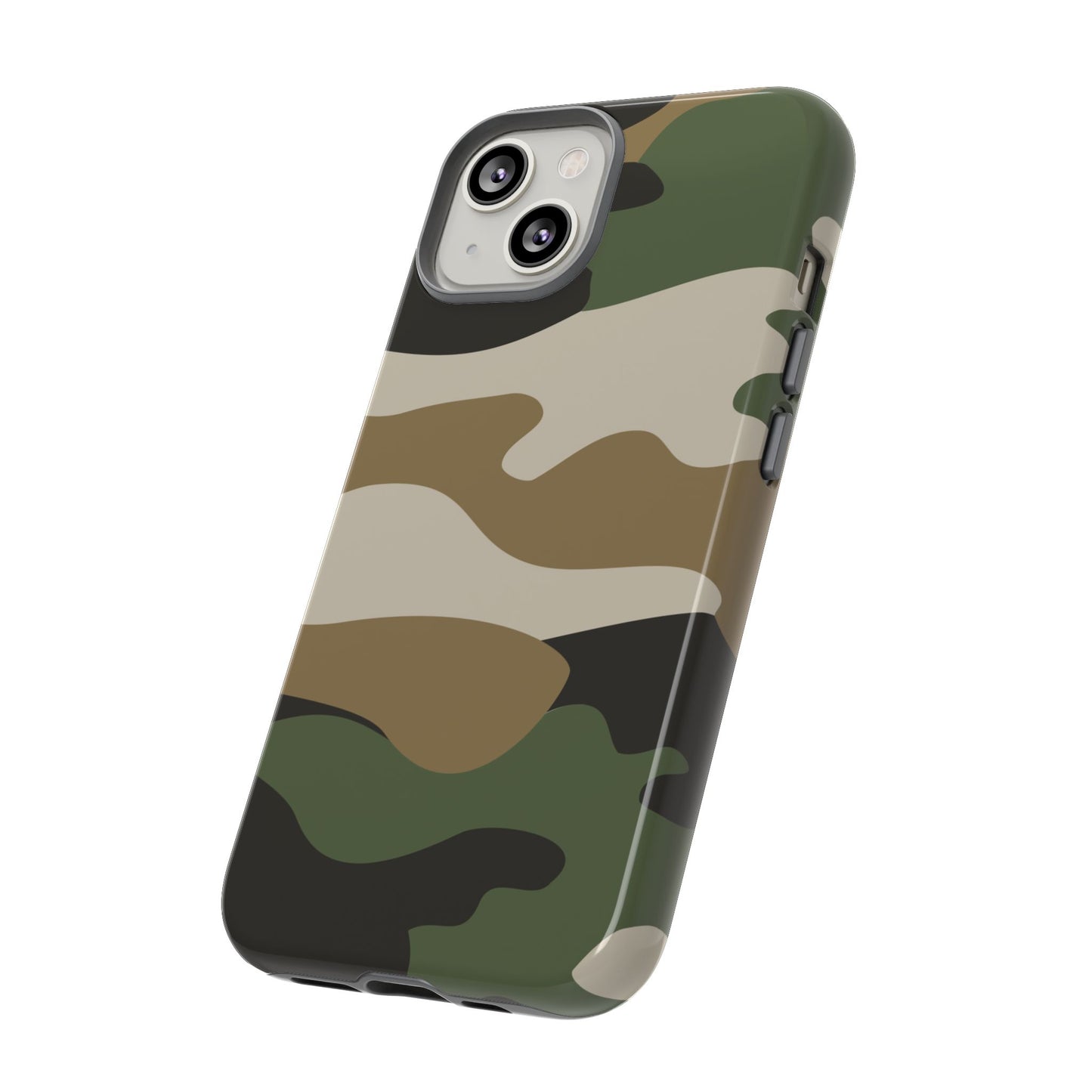 Camouflage Phone Case - Tough Cases for Adventurers, Stylish Protection, Gift for Outdoors Lovers, Nature Enthusiasts, Trendy Accessories