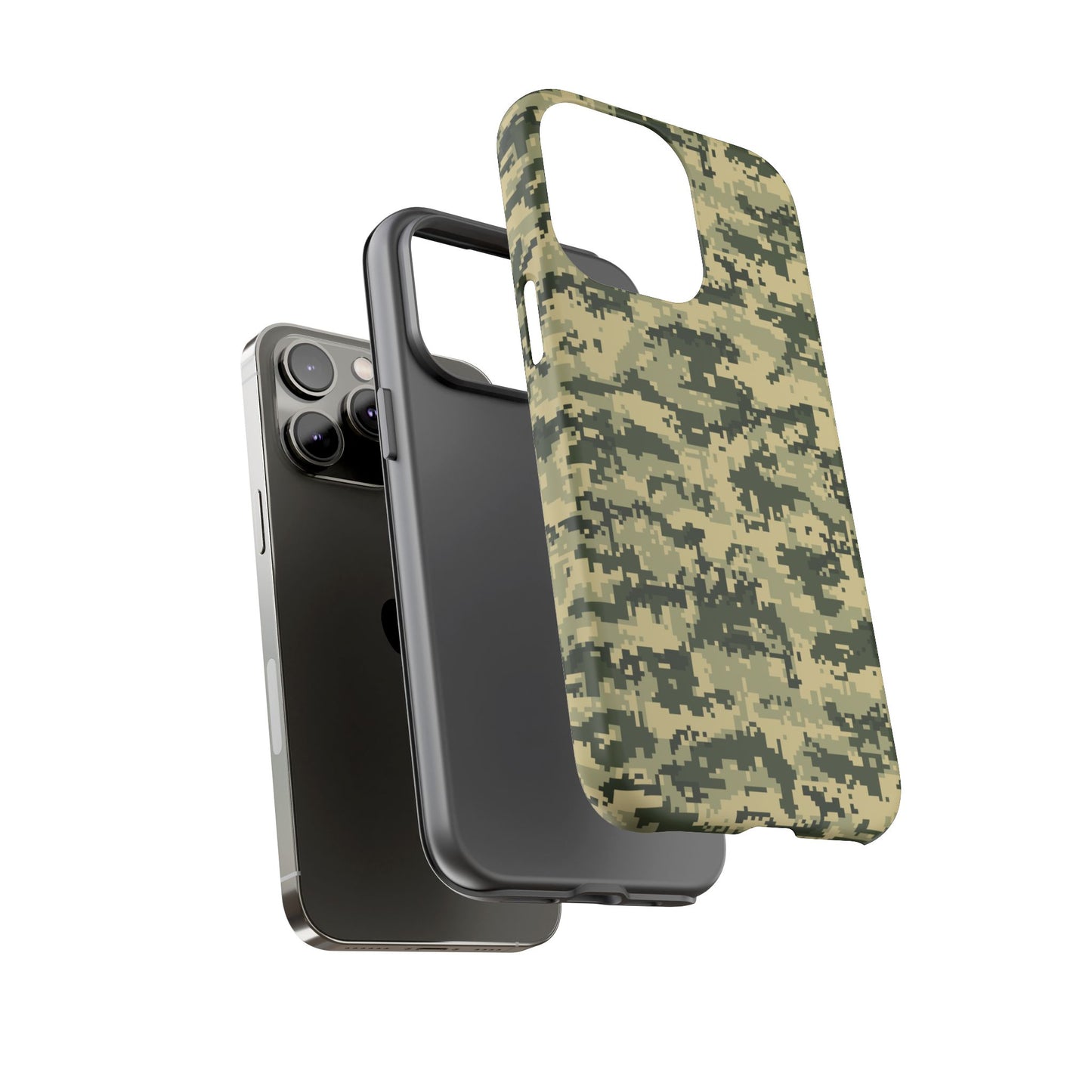 Camouflage Phone Case - Tough Cases for Adventurers, Stylish Protection, Gift for Outdoors Lovers, Nature Enthusiasts, Trendy Accessories