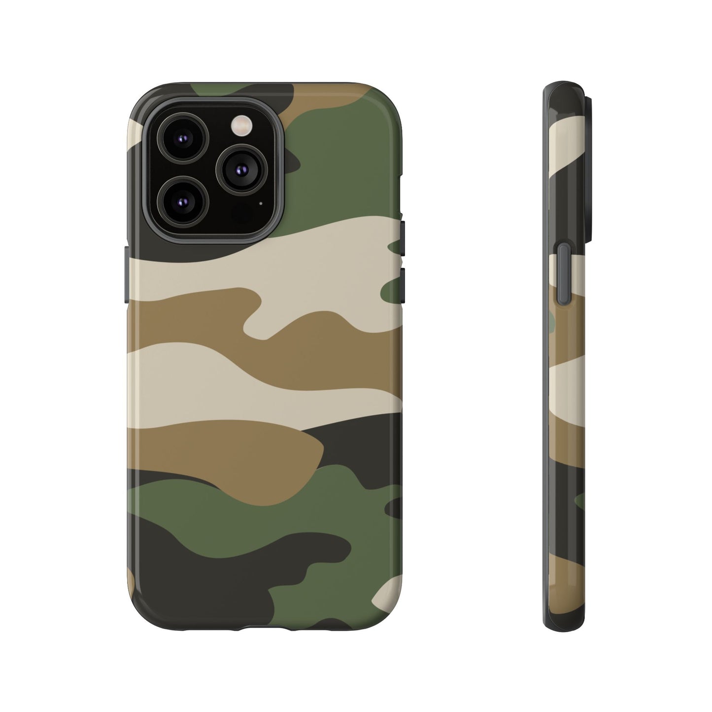 Camouflage Phone Case - Tough Cases for Adventurers, Stylish Protection, Gift for Outdoors Lovers, Nature Enthusiasts, Trendy Accessories