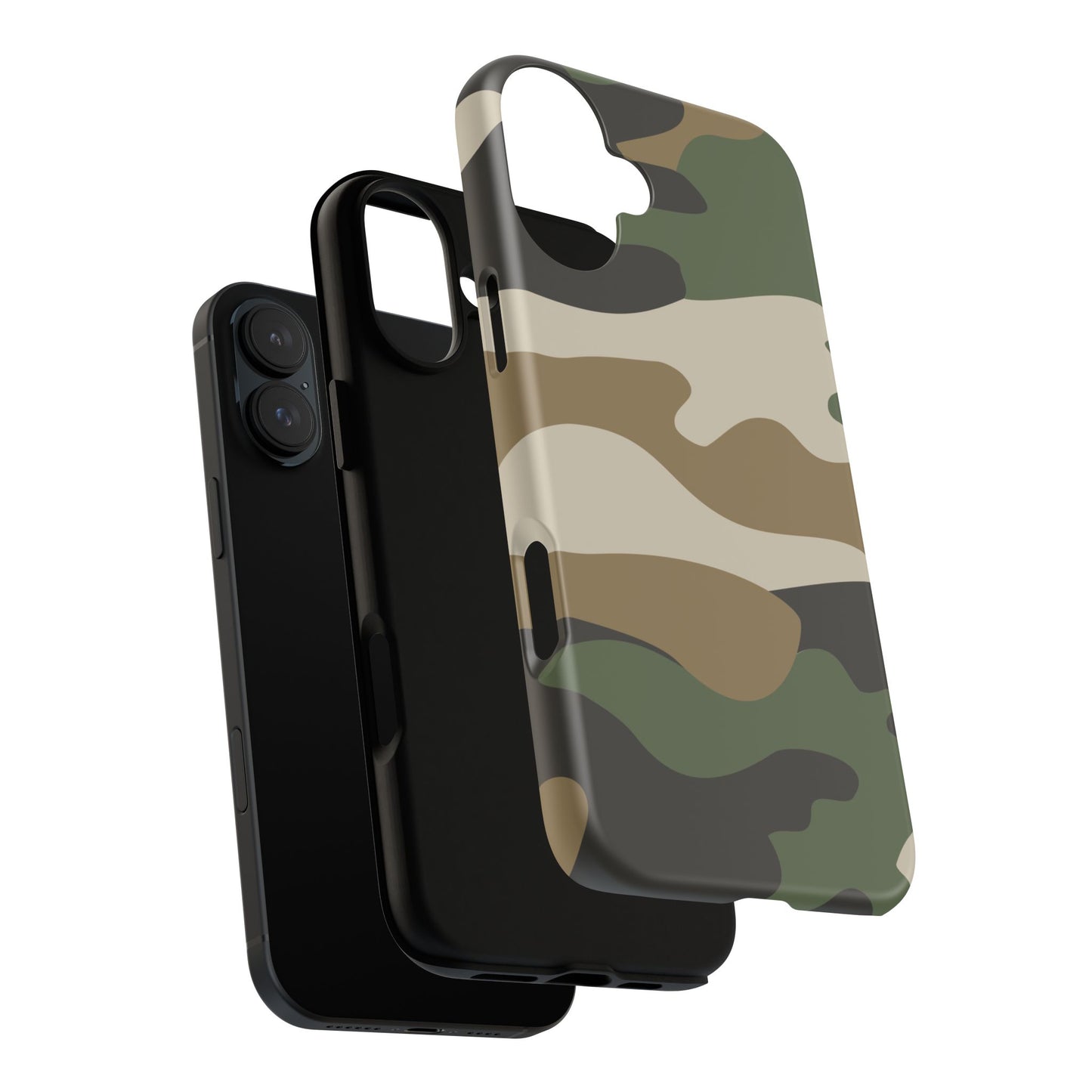 Camouflage Phone Case - Tough Cases for Adventurers, Stylish Protection, Gift for Outdoors Lovers, Nature Enthusiasts, Trendy Accessories