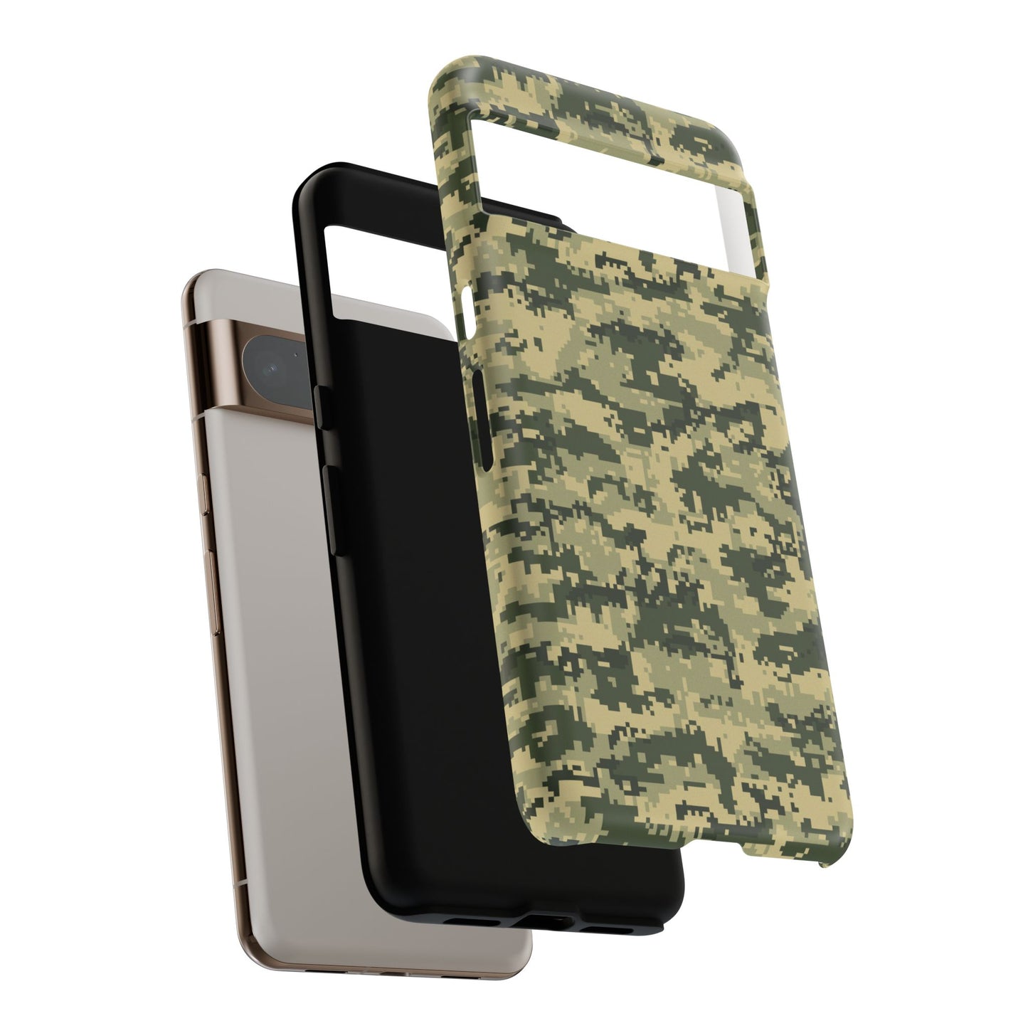 Camouflage Phone Case - Tough Cases for Adventurers, Stylish Protection, Gift for Outdoors Lovers, Nature Enthusiasts, Trendy Accessories