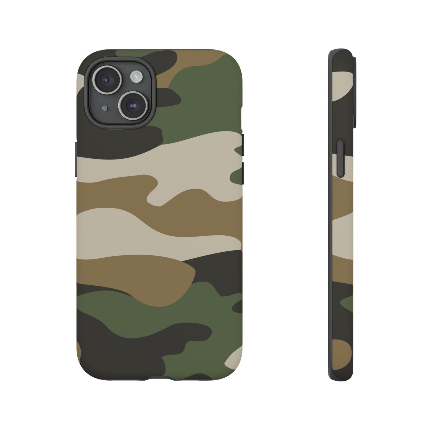 Camouflage Phone Case - Tough Cases for Adventurers, Stylish Protection, Gift for Outdoors Lovers, Nature Enthusiasts, Trendy Accessories