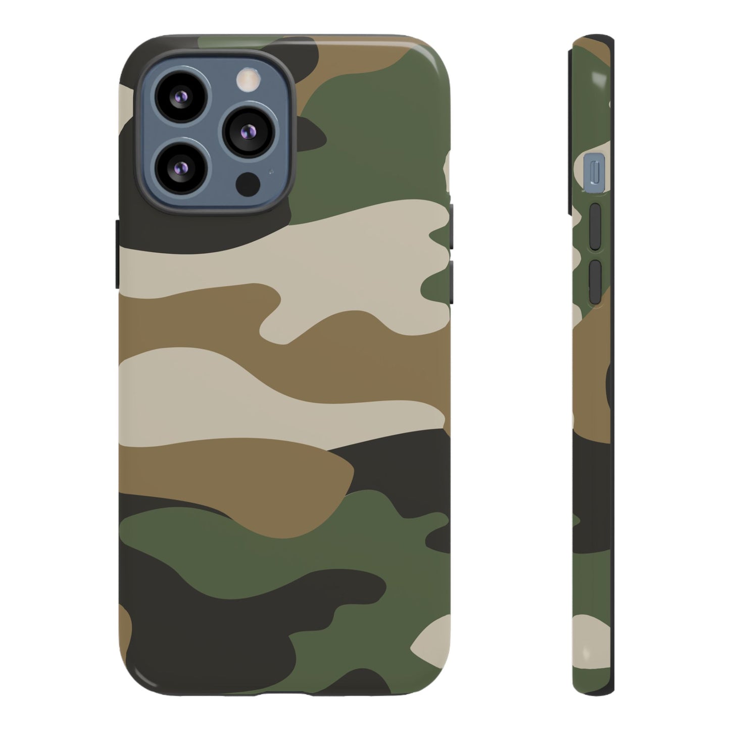Camouflage Phone Case - Tough Cases for Adventurers, Stylish Protection, Gift for Outdoors Lovers, Nature Enthusiasts, Trendy Accessories