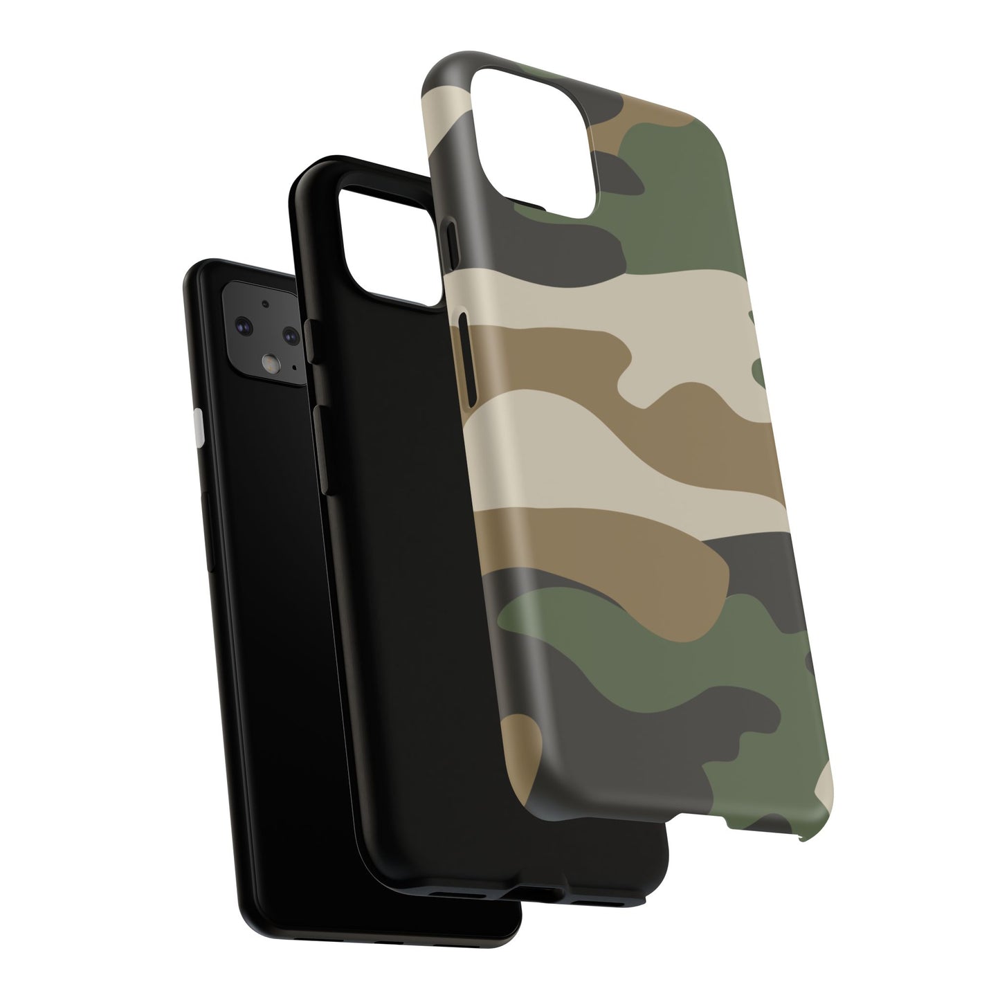Camouflage Phone Case - Tough Cases for Adventurers, Stylish Protection, Gift for Outdoors Lovers, Nature Enthusiasts, Trendy Accessories