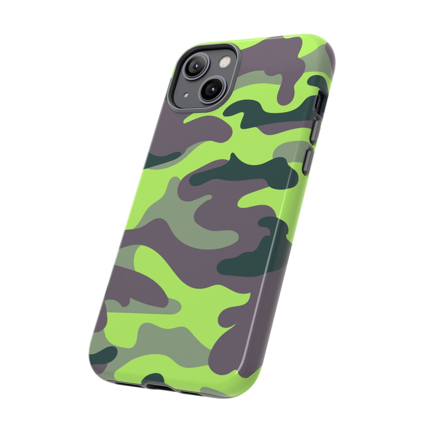 Camouflage Phone Case - Tough Cases for Adventurers, Stylish Protection, Gift for Outdoors Lovers, Nature Enthusiasts, Trendy Accessories