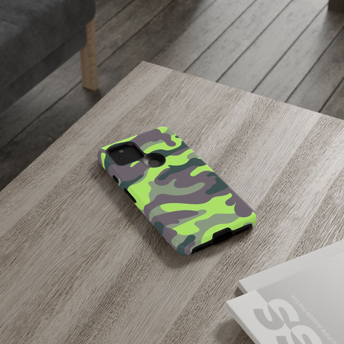 Camouflage Phone Case - Tough Cases for Adventurers, Stylish Protection, Gift for Outdoors Lovers, Nature Enthusiasts, Trendy Accessories