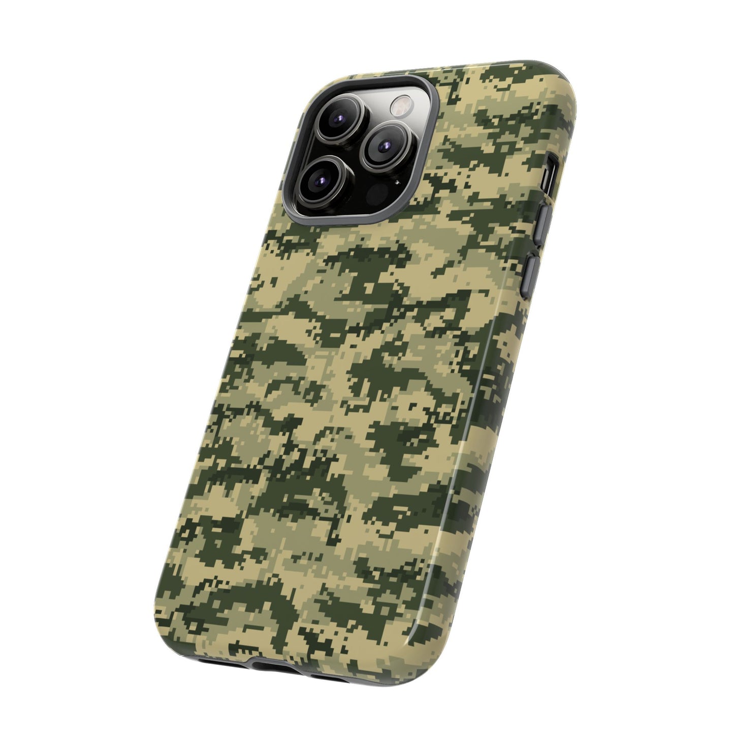 Camouflage Phone Case - Tough Cases for Adventurers, Stylish Protection, Gift for Outdoors Lovers, Nature Enthusiasts, Trendy Accessories