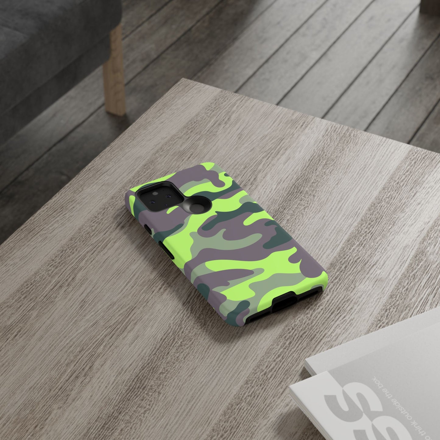 Camouflage Phone Case - Tough Cases for Adventurers, Stylish Protection, Gift for Outdoors Lovers, Nature Enthusiasts, Trendy Accessories