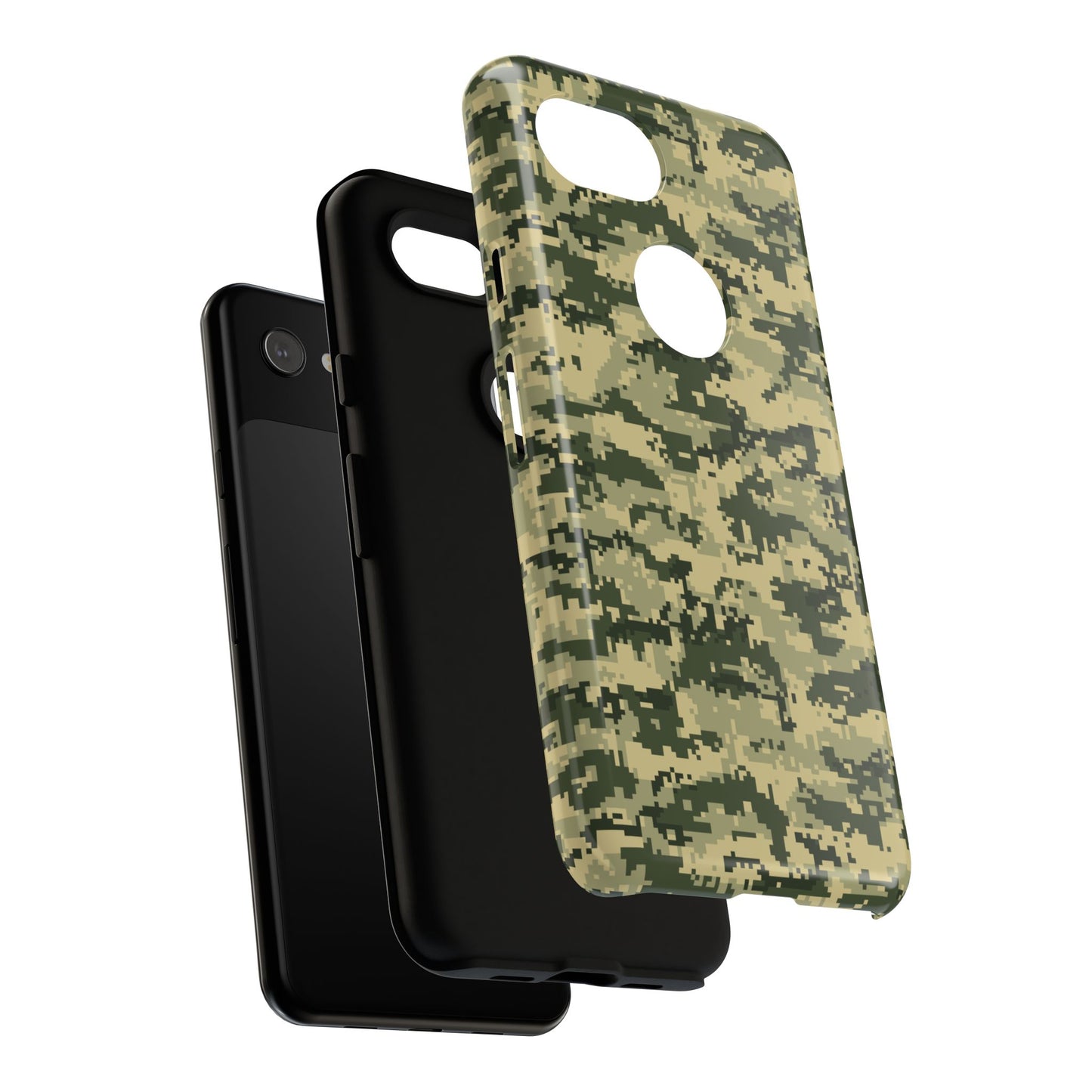 Camouflage Phone Case - Tough Cases for Adventurers, Stylish Protection, Gift for Outdoors Lovers, Nature Enthusiasts, Trendy Accessories