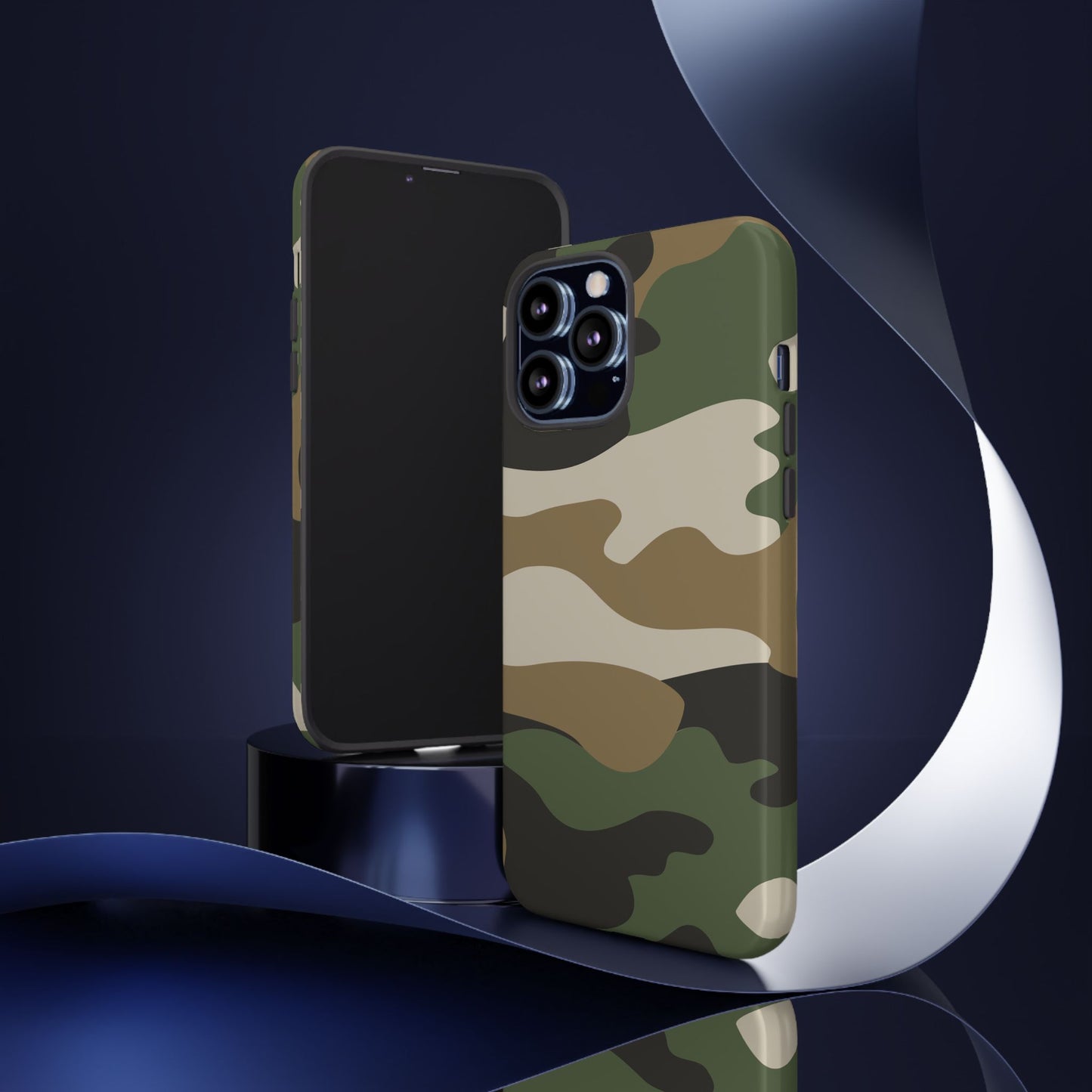 Camouflage Phone Case - Tough Cases for Adventurers, Stylish Protection, Gift for Outdoors Lovers, Nature Enthusiasts, Trendy Accessories