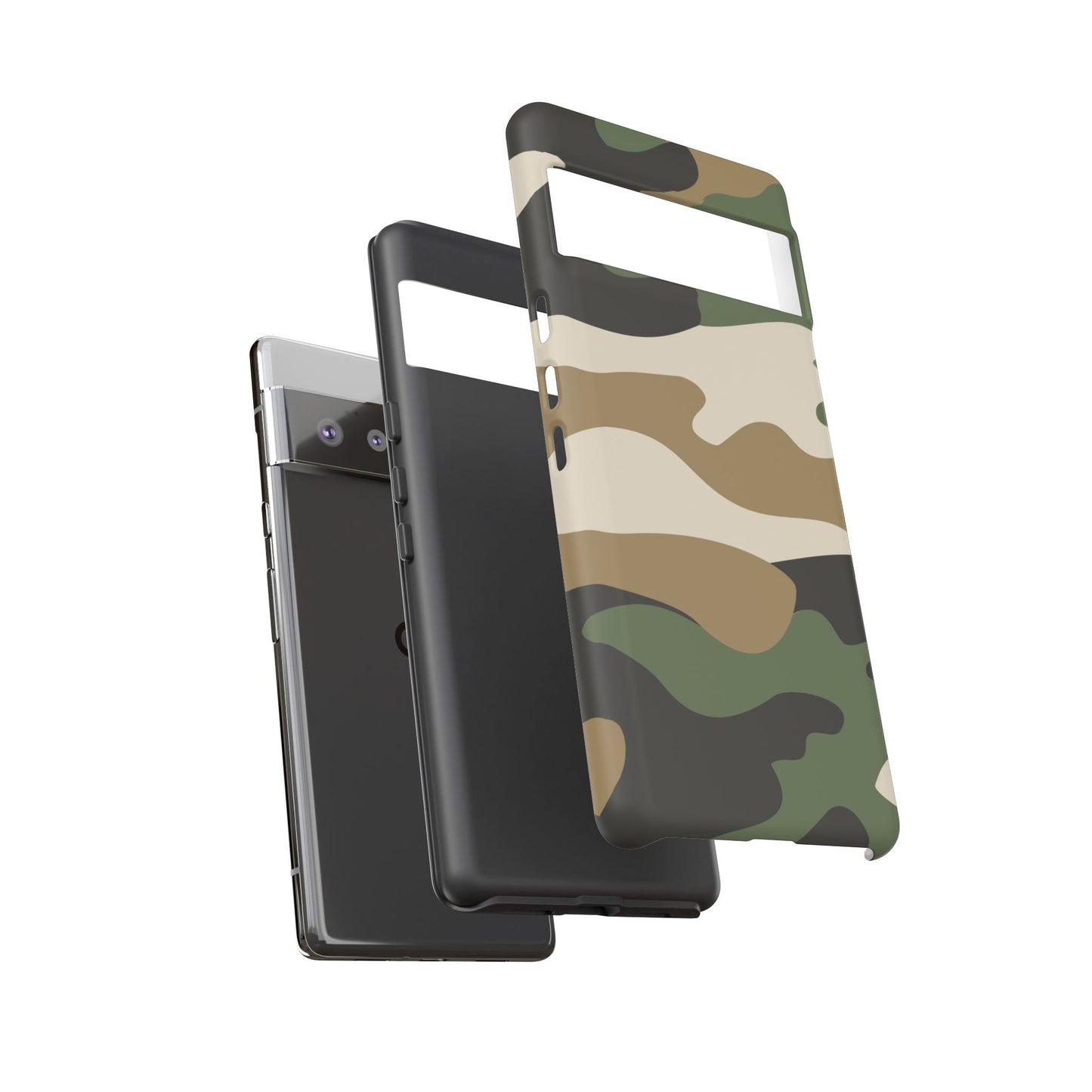 Camouflage Phone Case - Tough Cases for Adventurers, Stylish Protection, Gift for Outdoors Lovers, Nature Enthusiasts, Trendy Accessories