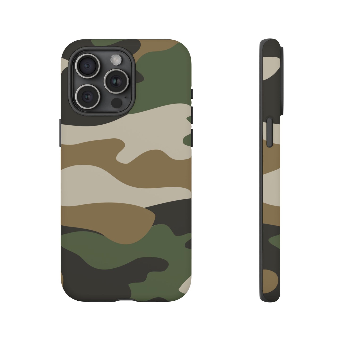 Camouflage Phone Case - Tough Cases for Adventurers, Stylish Protection, Gift for Outdoors Lovers, Nature Enthusiasts, Trendy Accessories