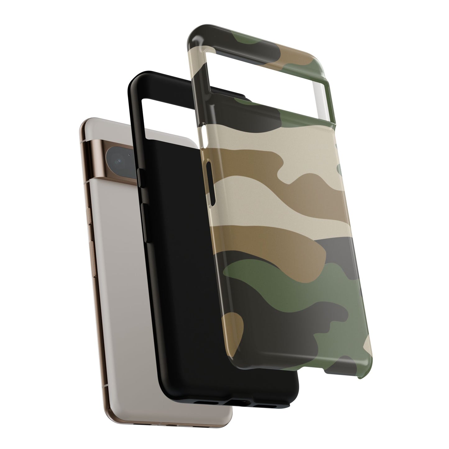 Camouflage Phone Case - Tough Cases for Adventurers, Stylish Protection, Gift for Outdoors Lovers, Nature Enthusiasts, Trendy Accessories