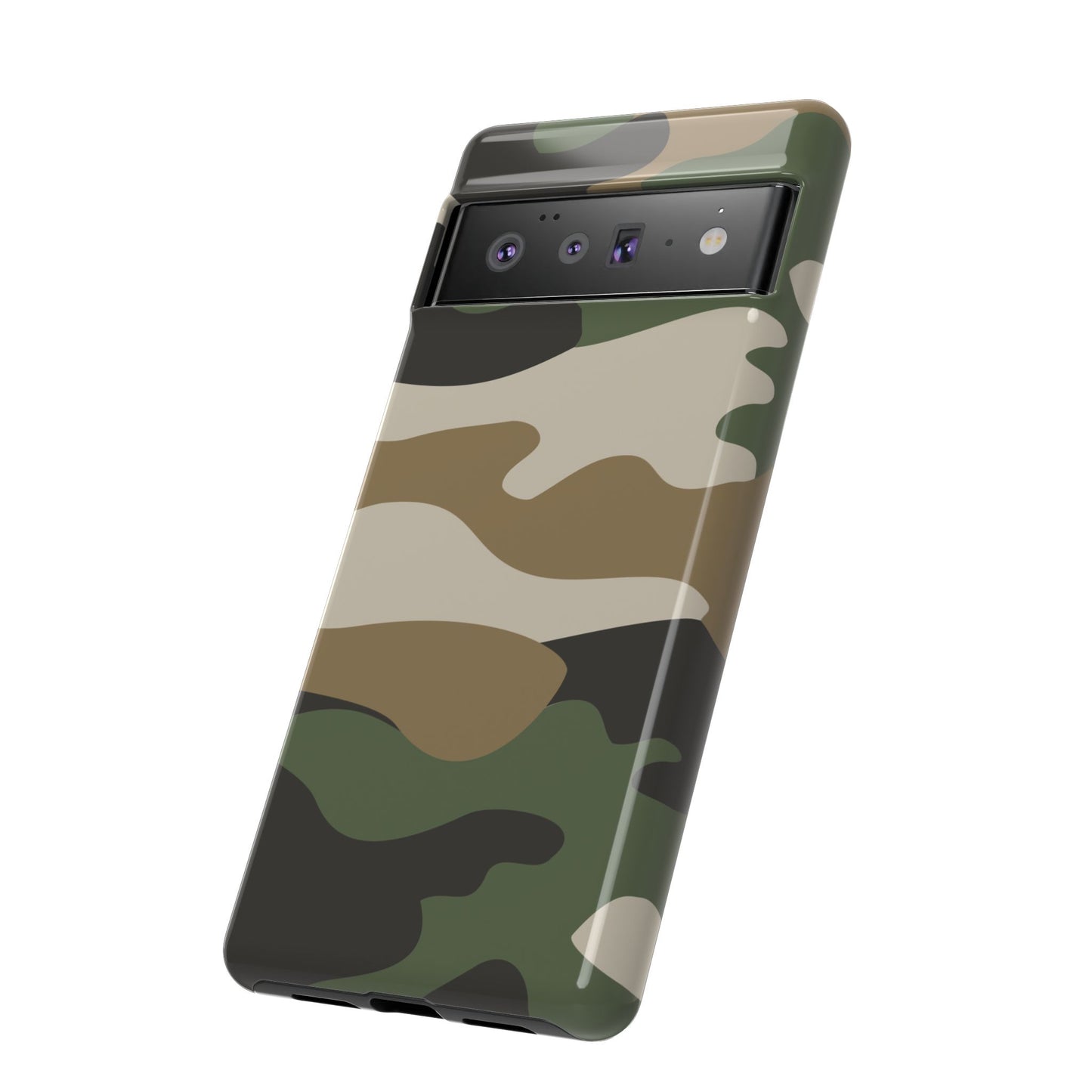 Camouflage Phone Case - Tough Cases for Adventurers, Stylish Protection, Gift for Outdoors Lovers, Nature Enthusiasts, Trendy Accessories