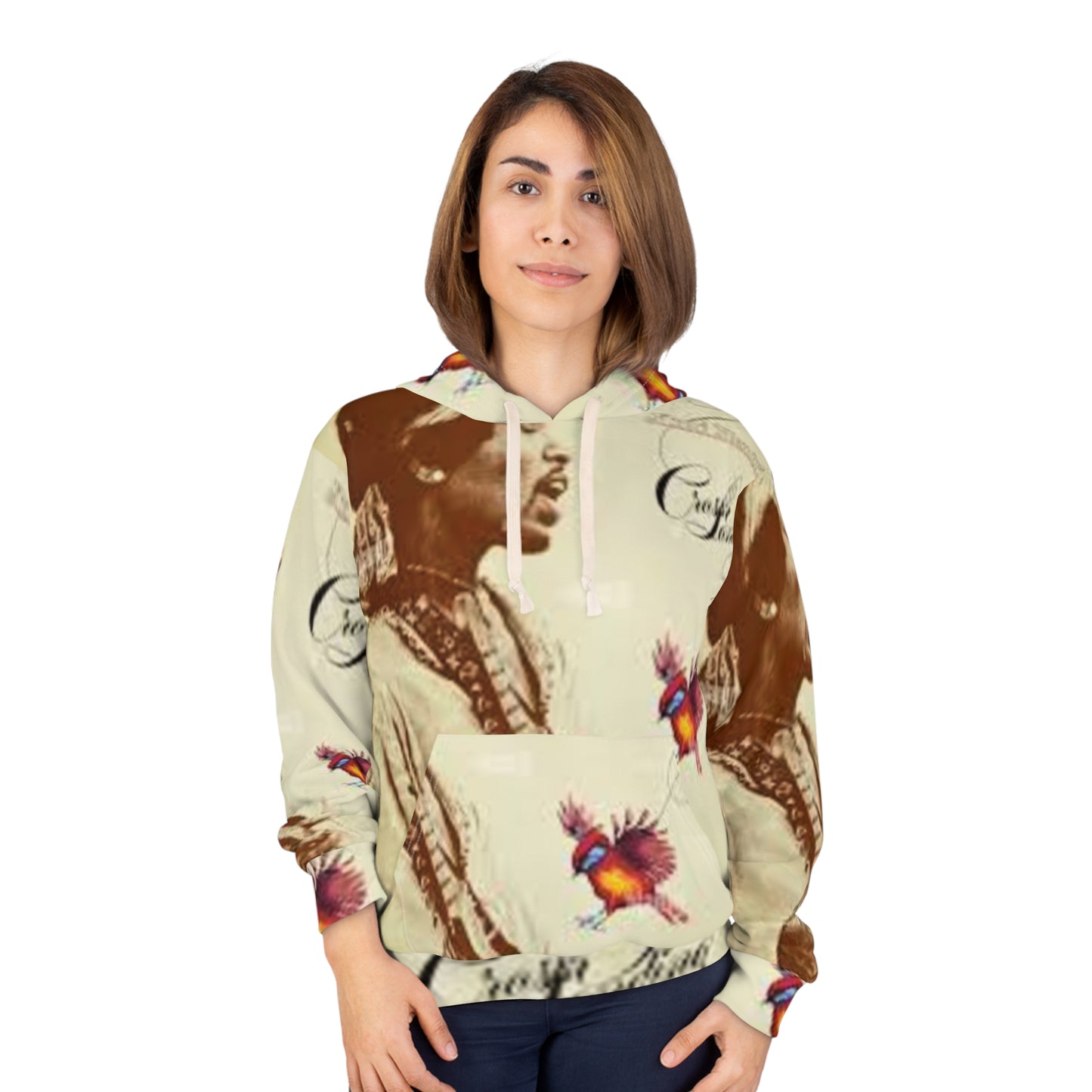 Vintage-Inspired Jimi Hendrix Pullover Hoodie