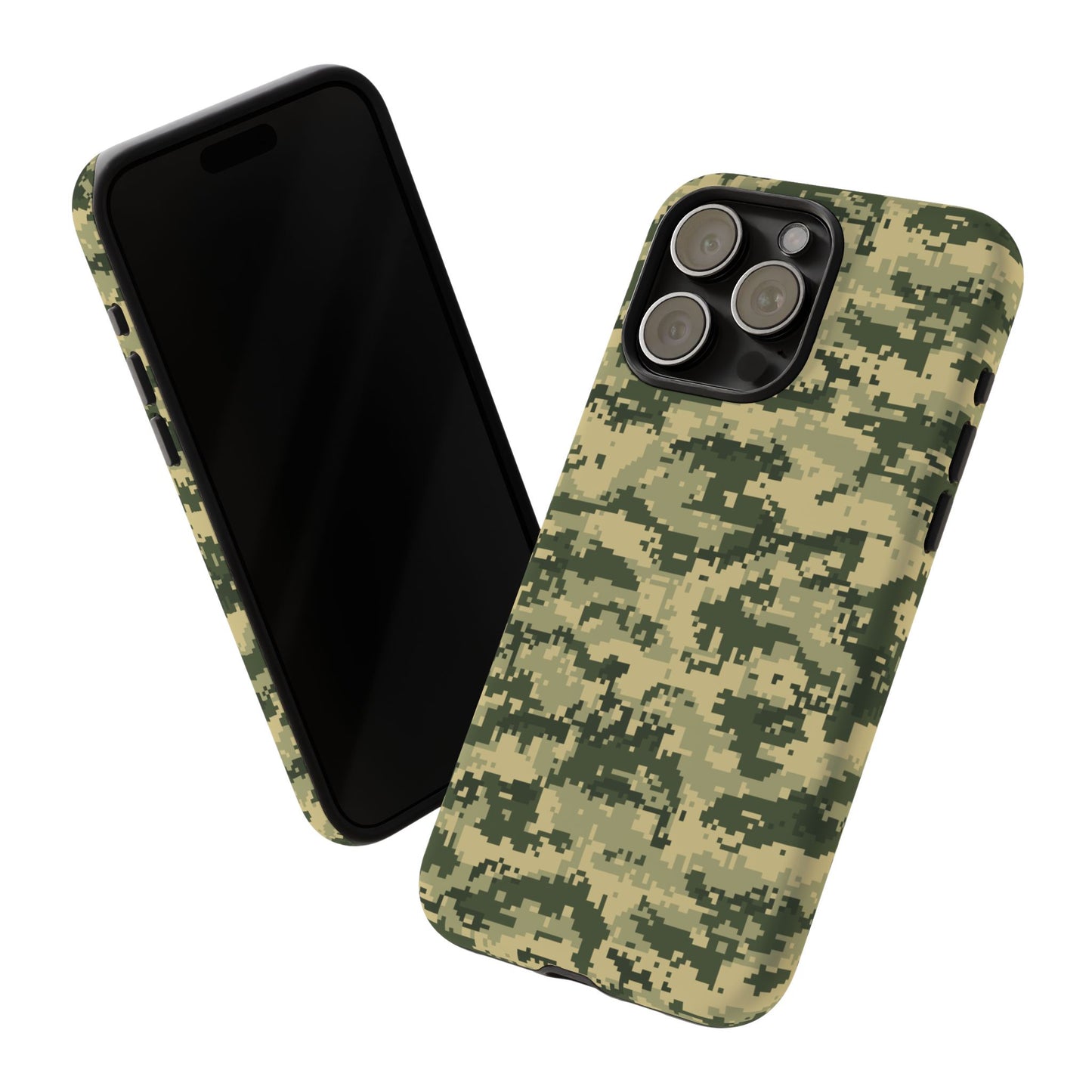Camouflage Phone Case - Tough Cases for Adventurers, Stylish Protection, Gift for Outdoors Lovers, Nature Enthusiasts, Trendy Accessories