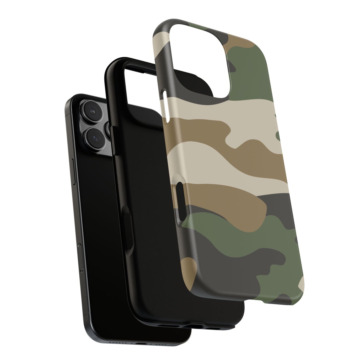 Camouflage Phone Case - Tough Cases for Adventurers, Stylish Protection, Gift for Outdoors Lovers, Nature Enthusiasts, Trendy Accessories