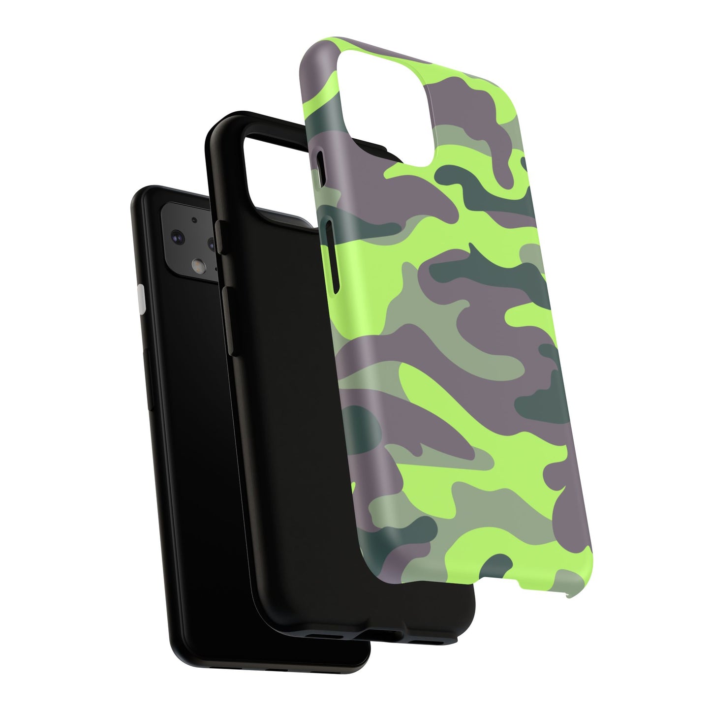 Camouflage Phone Case - Tough Cases for Adventurers, Stylish Protection, Gift for Outdoors Lovers, Nature Enthusiasts, Trendy Accessories
