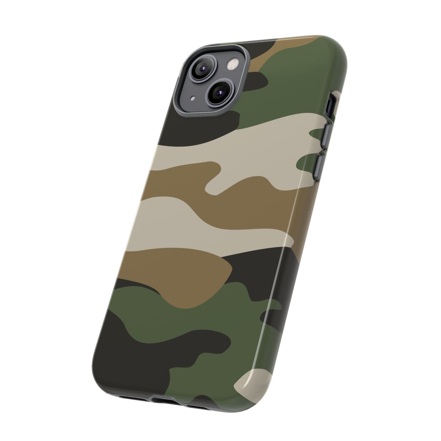 Camouflage Phone Case - Tough Cases for Adventurers, Stylish Protection, Gift for Outdoors Lovers, Nature Enthusiasts, Trendy Accessories