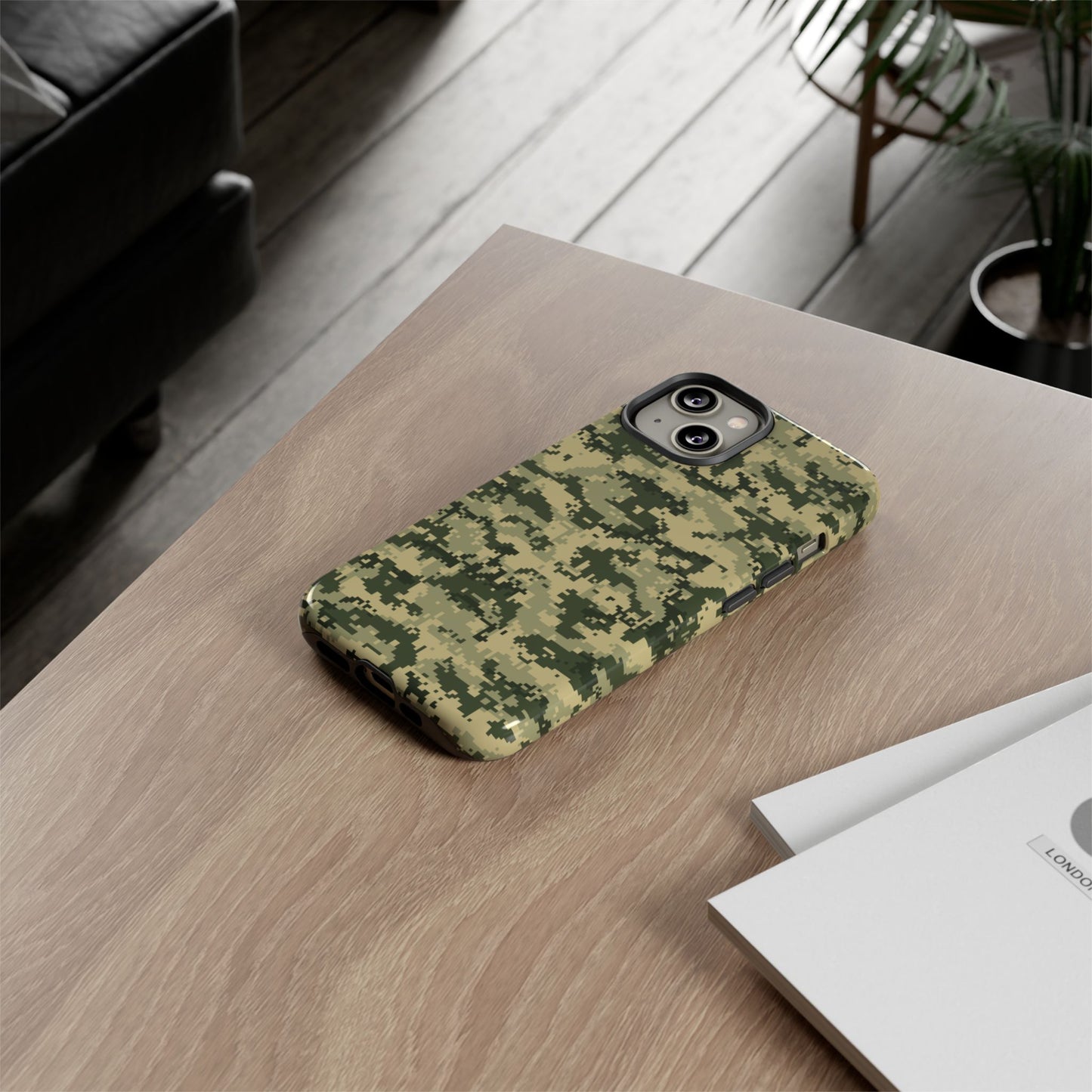 Camouflage Phone Case - Tough Cases for Adventurers, Stylish Protection, Gift for Outdoors Lovers, Nature Enthusiasts, Trendy Accessories