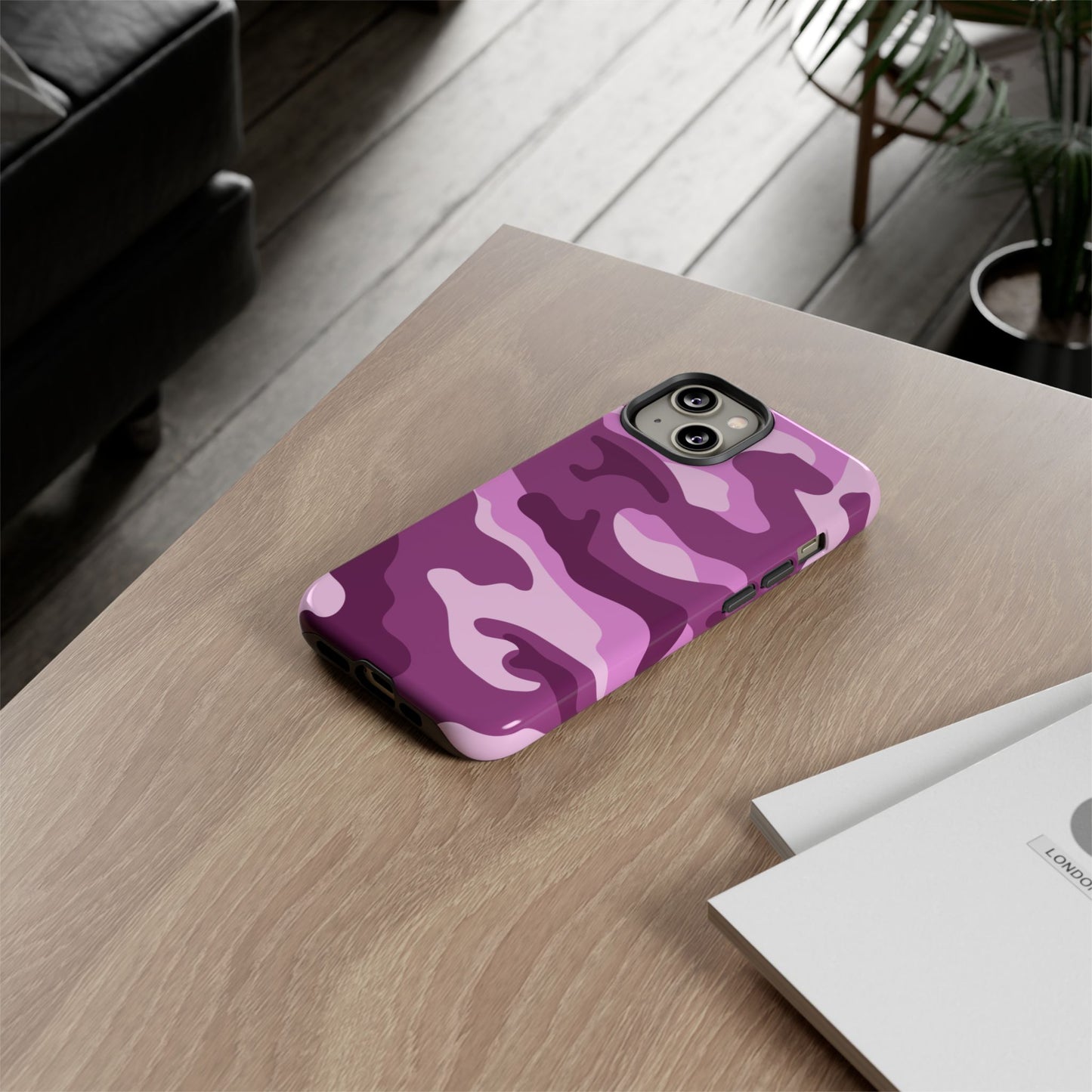 Camouflage Phone Case - Tough Cases for Adventurers, Stylish Protection, Gift for Outdoors Lovers, Nature Enthusiasts, Trendy Accessories