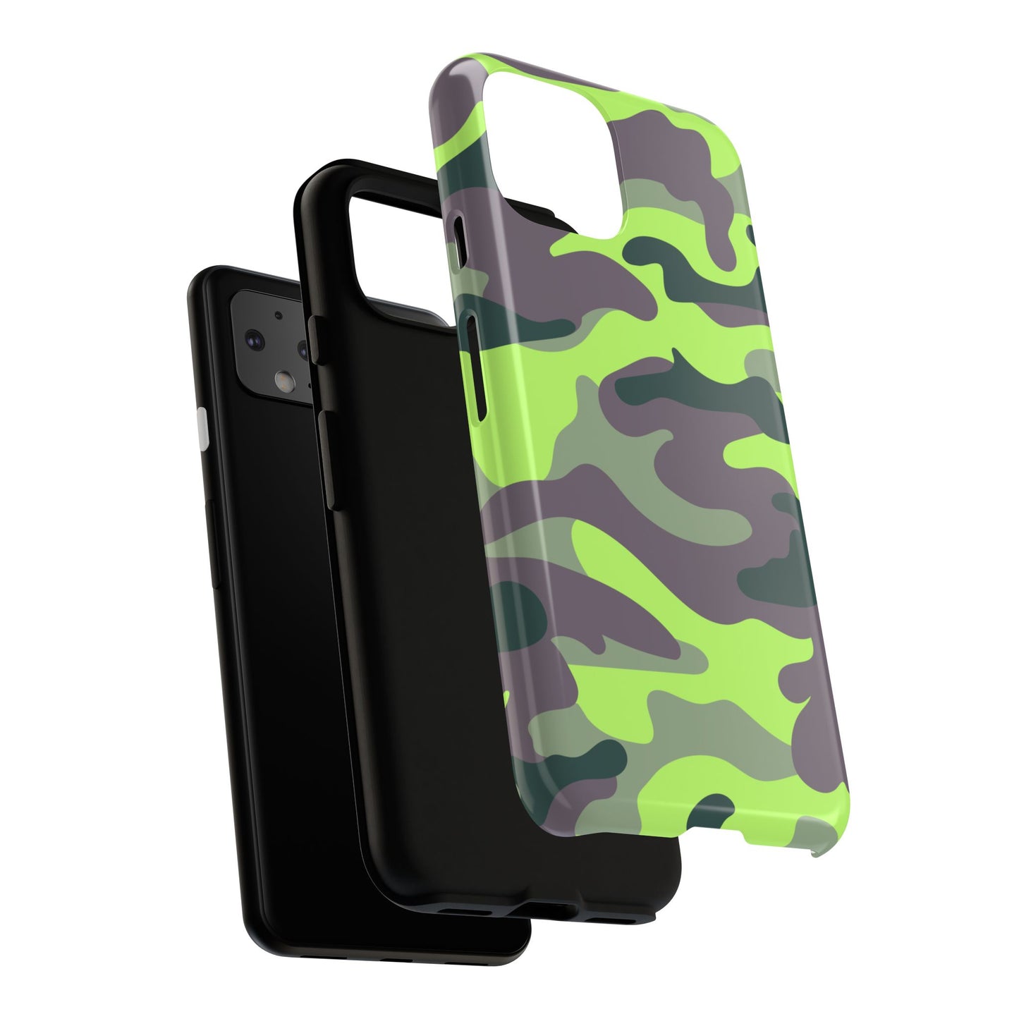 Camouflage Phone Case - Tough Cases for Adventurers, Stylish Protection, Gift for Outdoors Lovers, Nature Enthusiasts, Trendy Accessories