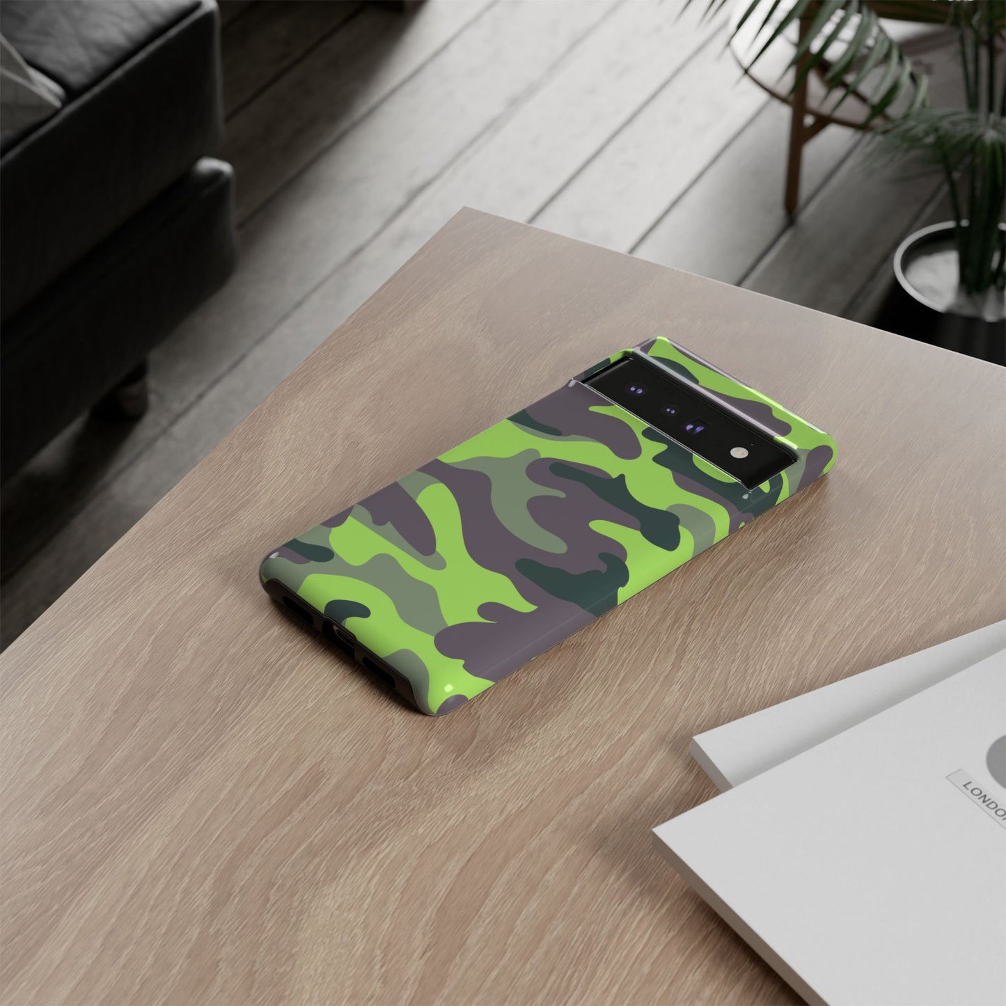 Camouflage Phone Case - Tough Cases for Adventurers, Stylish Protection, Gift for Outdoors Lovers, Nature Enthusiasts, Trendy Accessories