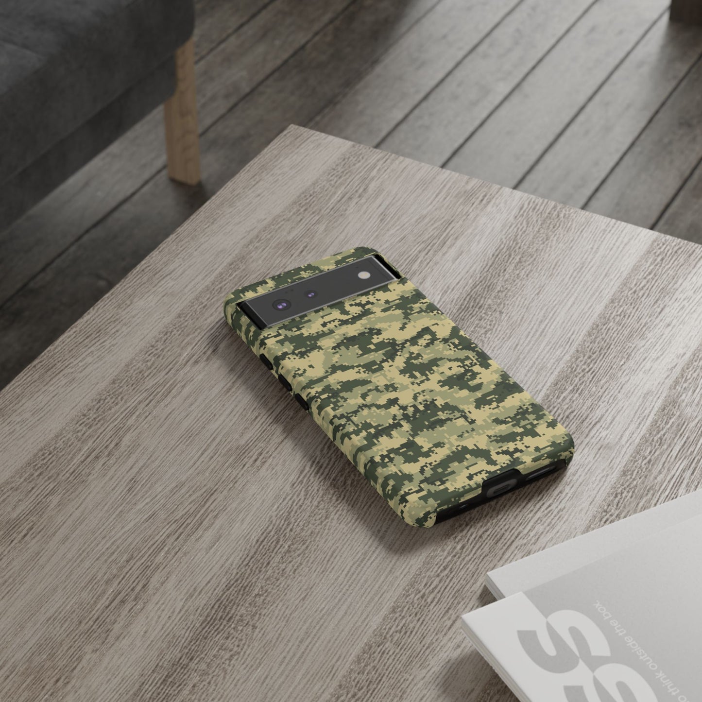 Camouflage Phone Case - Tough Cases for Adventurers, Stylish Protection, Gift for Outdoors Lovers, Nature Enthusiasts, Trendy Accessories