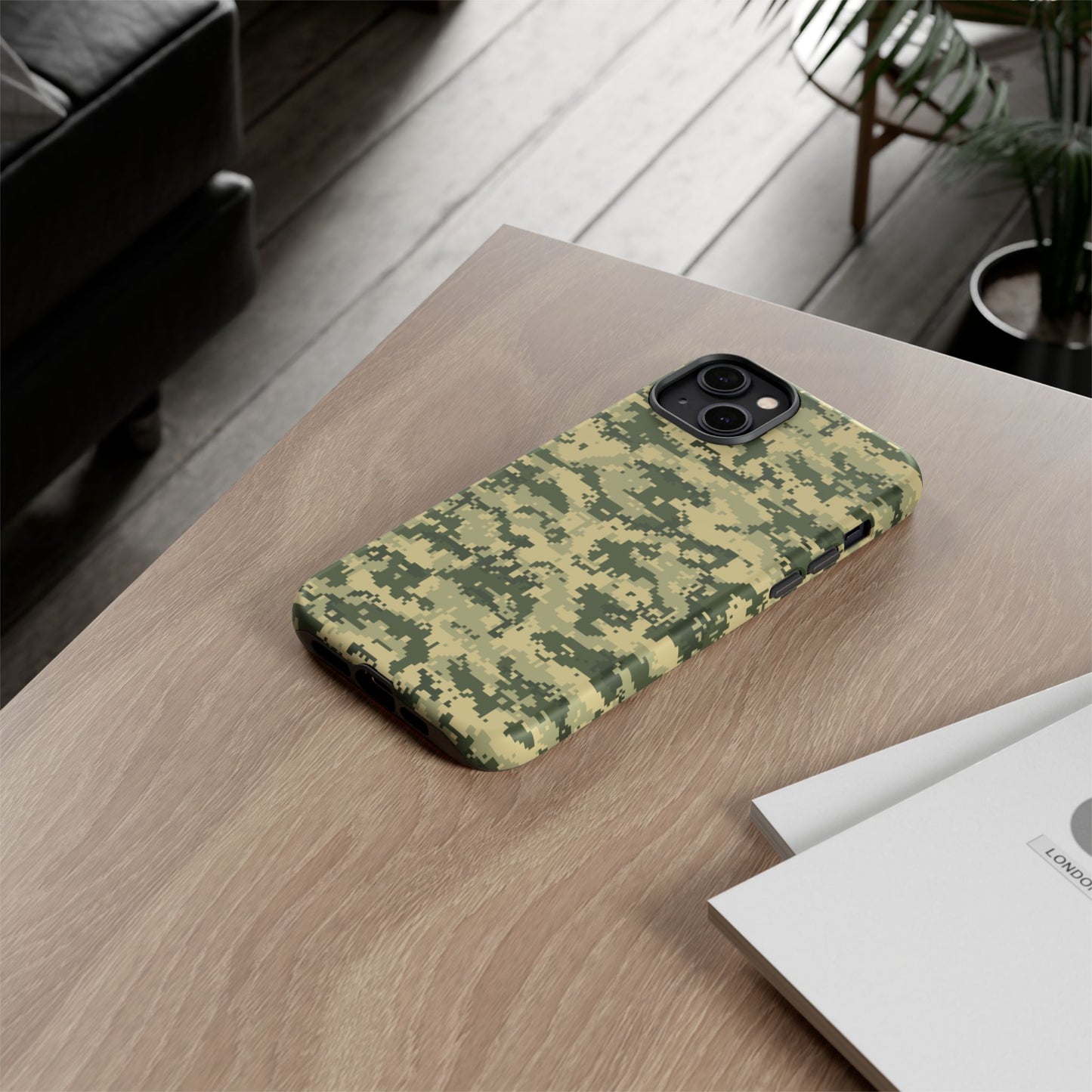 Camouflage Phone Case - Tough Cases for Adventurers, Stylish Protection, Gift for Outdoors Lovers, Nature Enthusiasts, Trendy Accessories