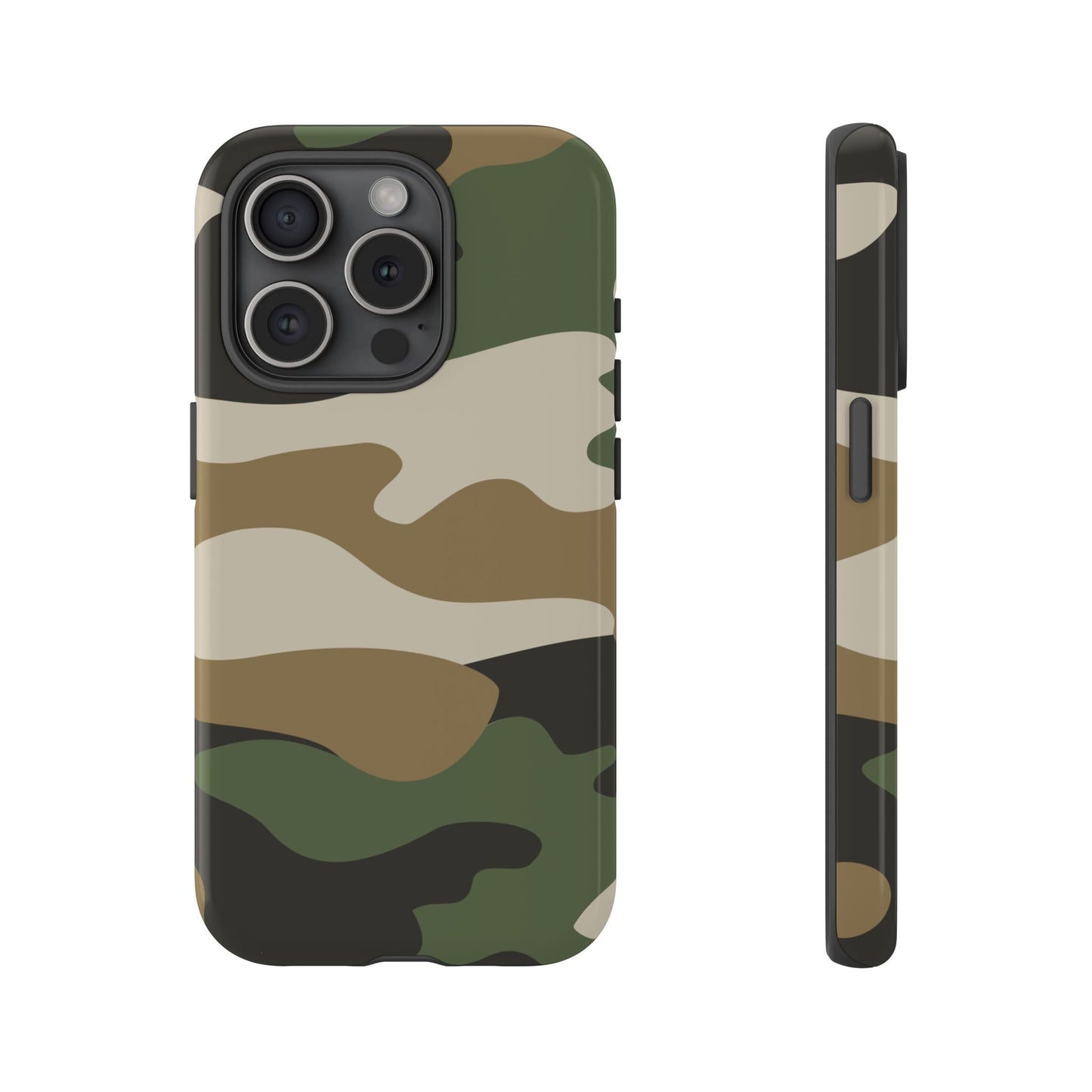 Camouflage Phone Case - Tough Cases for Adventurers, Stylish Protection, Gift for Outdoors Lovers, Nature Enthusiasts, Trendy Accessories