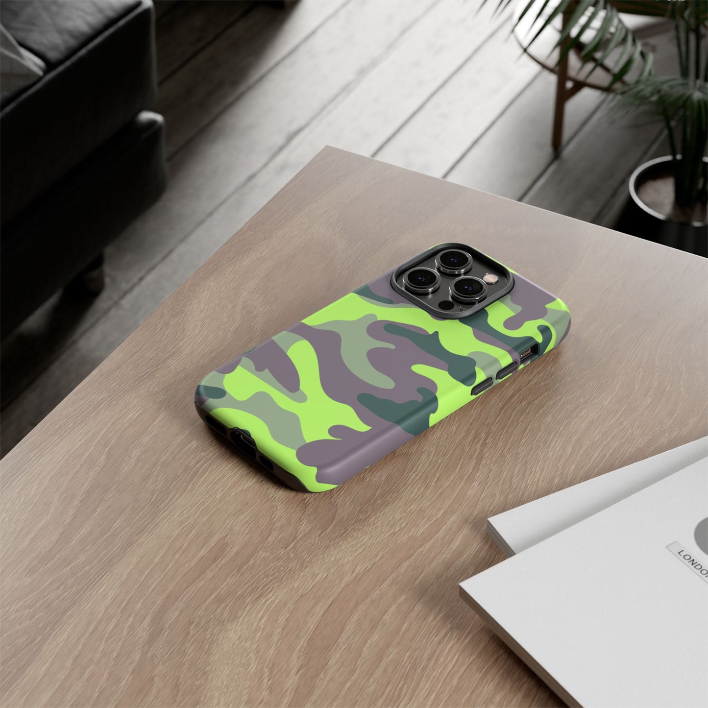 Camouflage Phone Case - Tough Cases for Adventurers, Stylish Protection, Gift for Outdoors Lovers, Nature Enthusiasts, Trendy Accessories