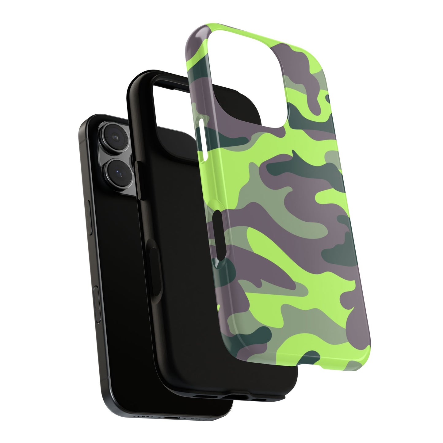 Camouflage Phone Case - Tough Cases for Adventurers, Stylish Protection, Gift for Outdoors Lovers, Nature Enthusiasts, Trendy Accessories