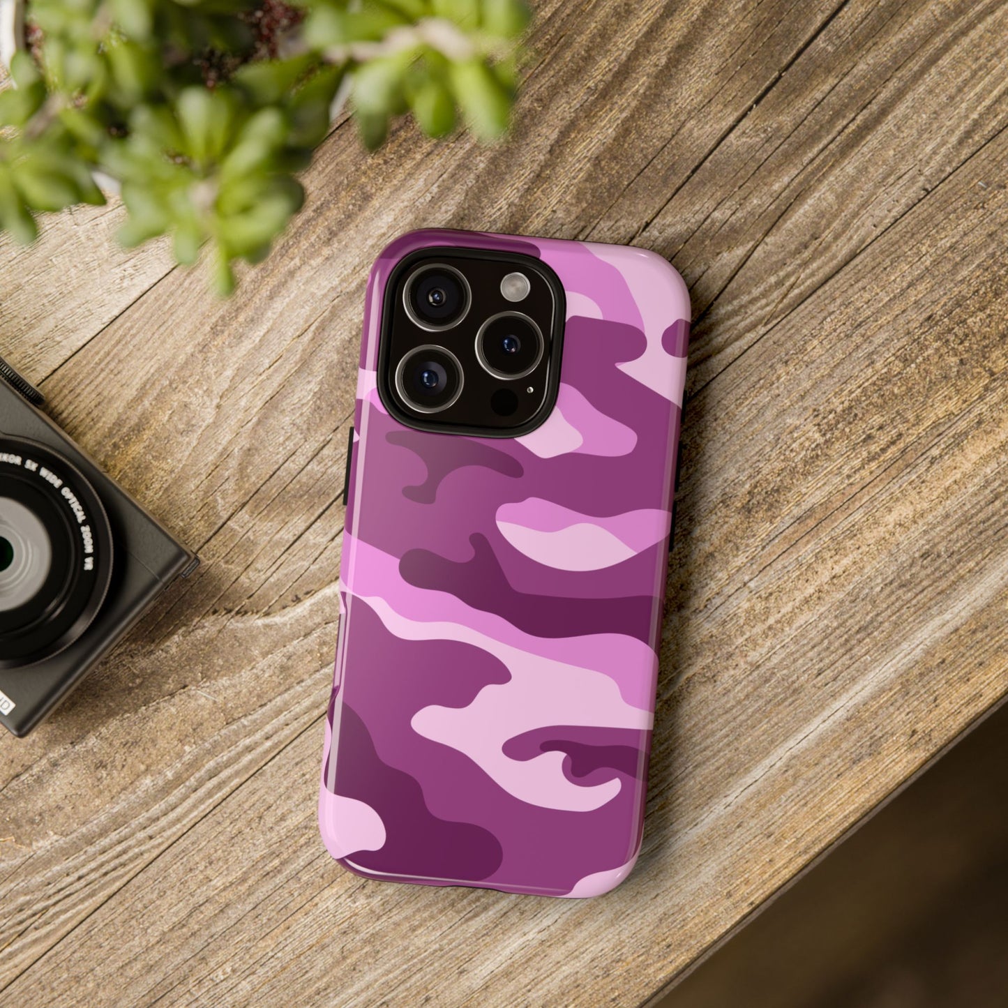 Camouflage Phone Case - Tough Cases for Adventurers, Stylish Protection, Gift for Outdoors Lovers, Nature Enthusiasts, Trendy Accessories