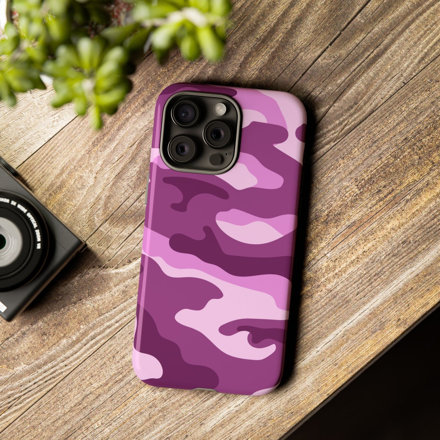 Camouflage Phone Case - Tough Cases for Adventurers, Stylish Protection, Gift for Outdoors Lovers, Nature Enthusiasts, Trendy Accessories