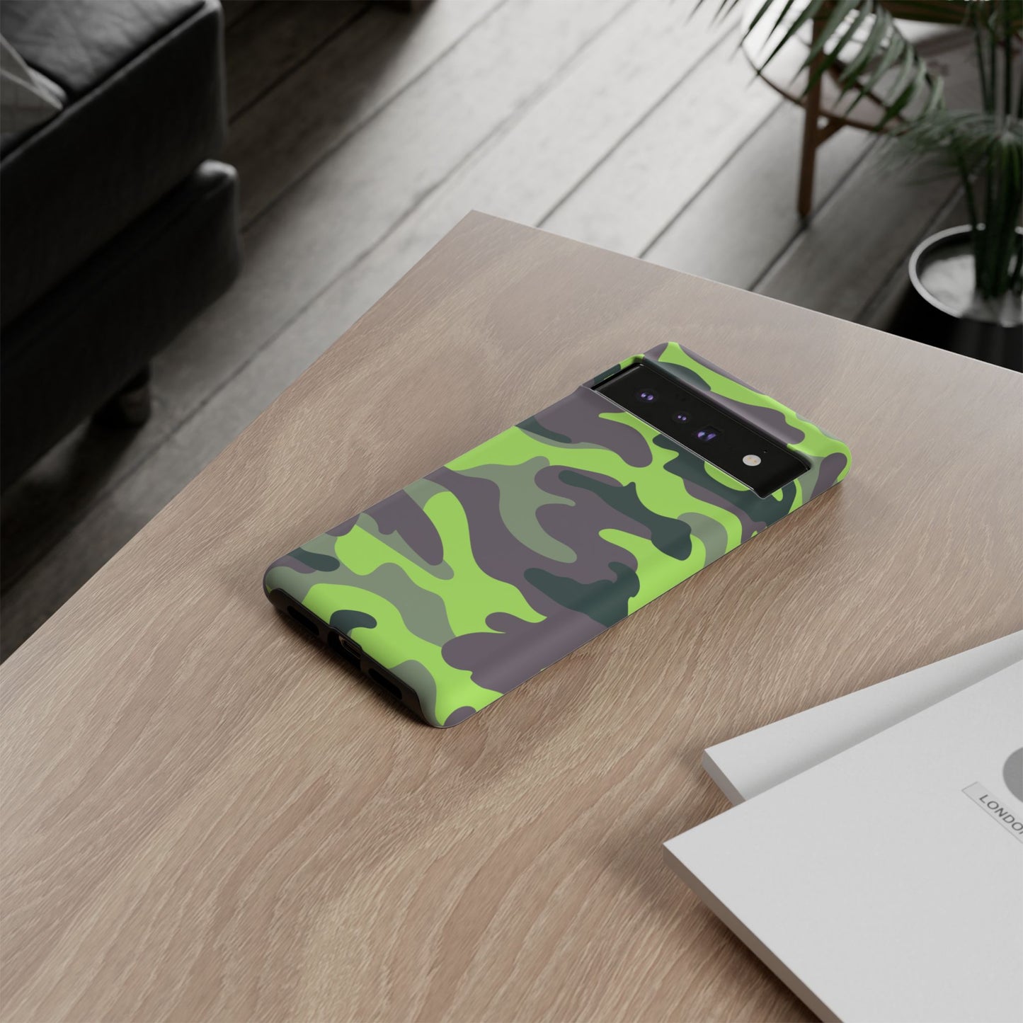 Camouflage Phone Case - Tough Cases for Adventurers, Stylish Protection, Gift for Outdoors Lovers, Nature Enthusiasts, Trendy Accessories