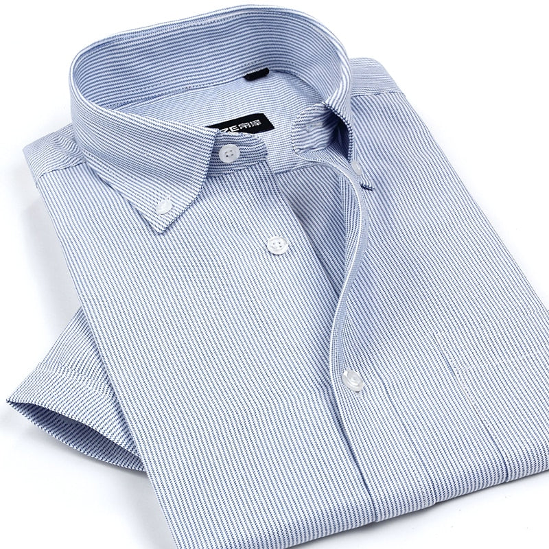 Classic Style Non-Iron Oxford Shirts High-Quality Brand Clothing