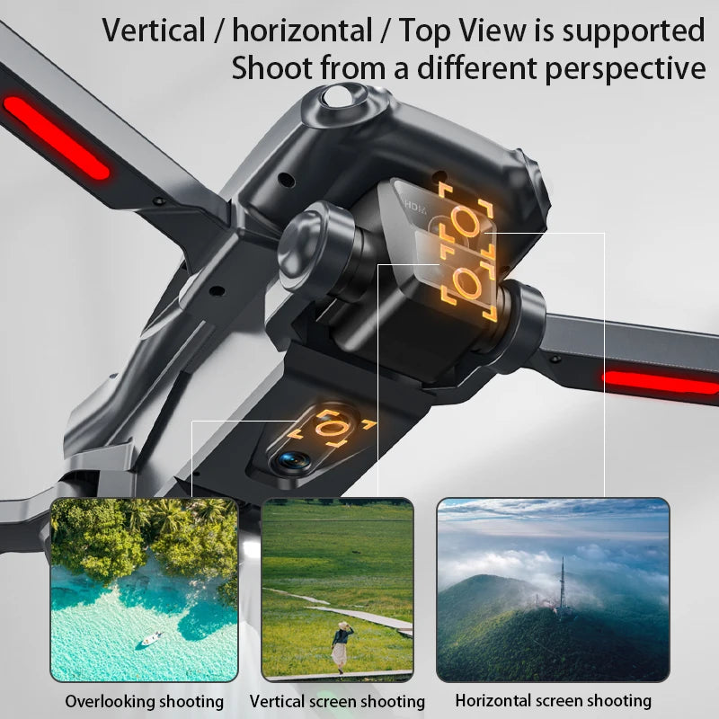 P25 RC Drone GPS 8K Professional with Camera 5G WIFI 360° Obstacle Avoidance FPV Brushless Motor RC Quadcopter Mini Drone