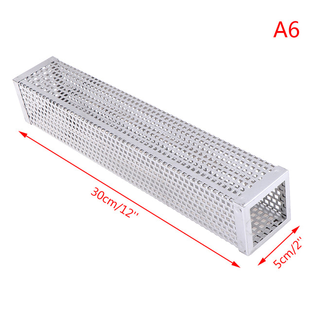 BBQ Stainless Steel Perforated Mesh Smoker Tube