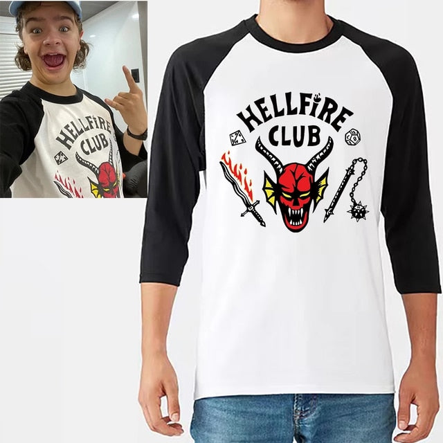 Channel Your Inner Hero: Stranger Things Hellfire T-Shirts