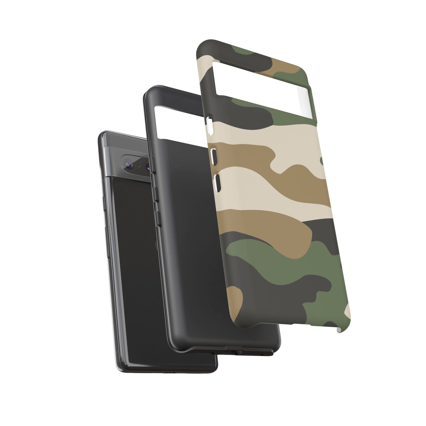 Camouflage Phone Case - Tough Cases for Adventurers, Stylish Protection, Gift for Outdoors Lovers, Nature Enthusiasts, Trendy Accessories