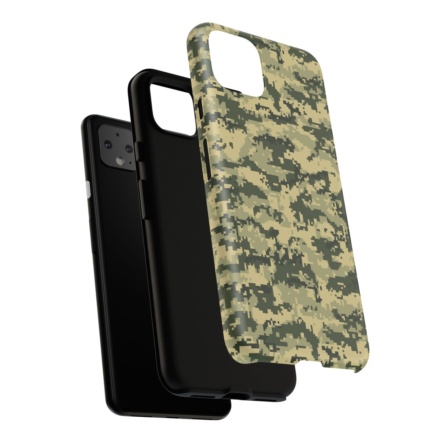 Camouflage Phone Case - Tough Cases for Adventurers, Stylish Protection, Gift for Outdoors Lovers, Nature Enthusiasts, Trendy Accessories