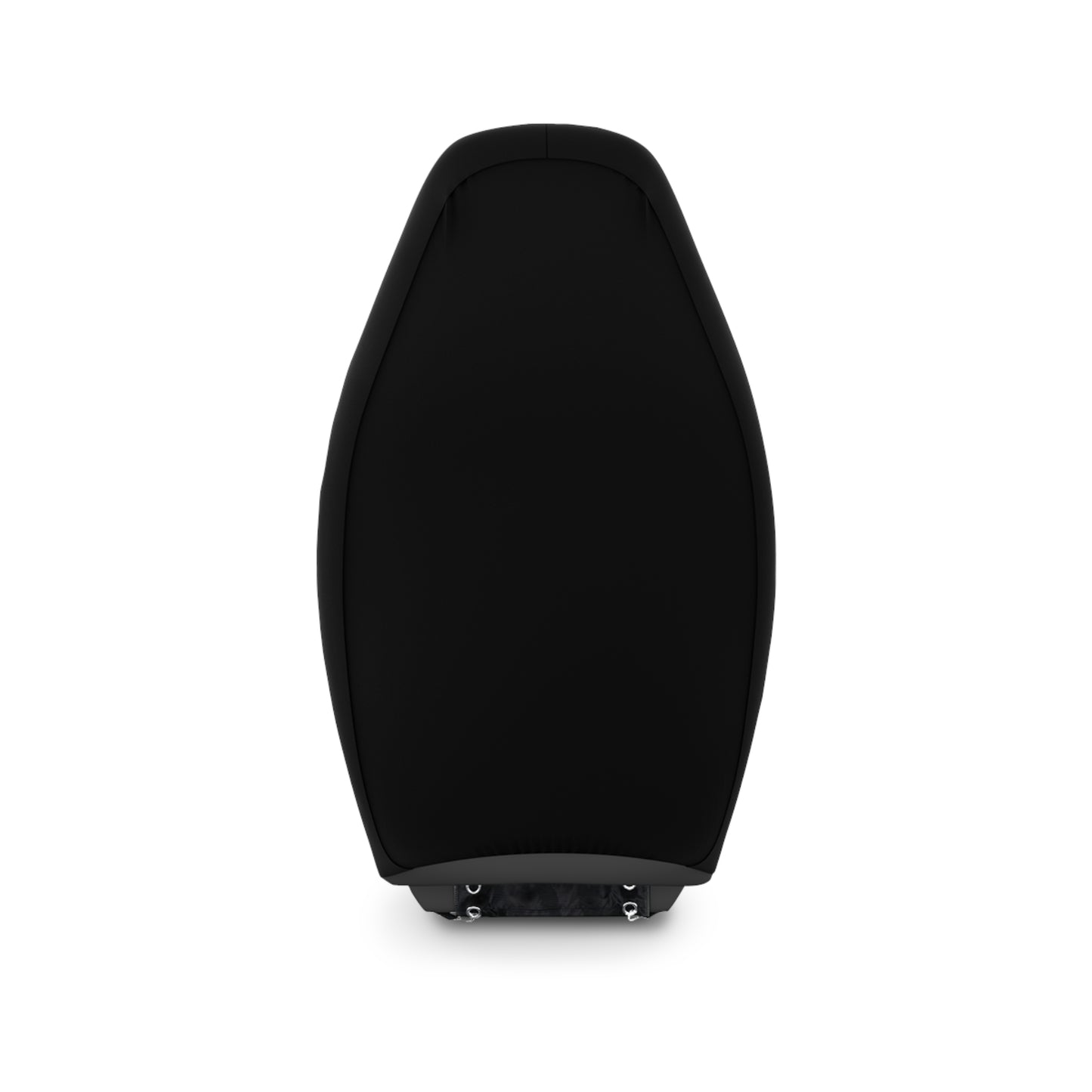 Stylish Car Seat Covers | Black Leather Look Auto Accessories | Custom Fit, Durable, Unique Design for Car Enthusiasts, Perfect for Gifting