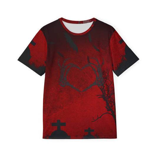 Gothic Sports Jersey - Mens AOP Tee, Ideal for Halloween, Game Day Wear, Unique Gift for Sports Fans, Dark Fantasy Fashion, Statement [...]