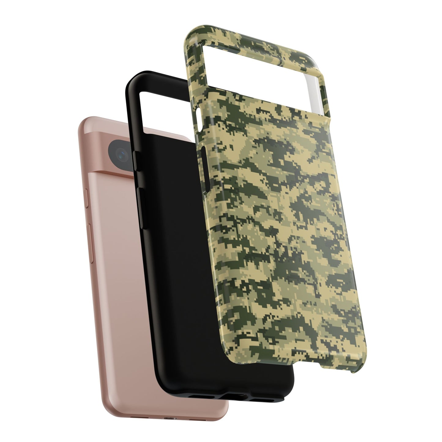 Camouflage Phone Case - Tough Cases for Adventurers, Stylish Protection, Gift for Outdoors Lovers, Nature Enthusiasts, Trendy Accessories