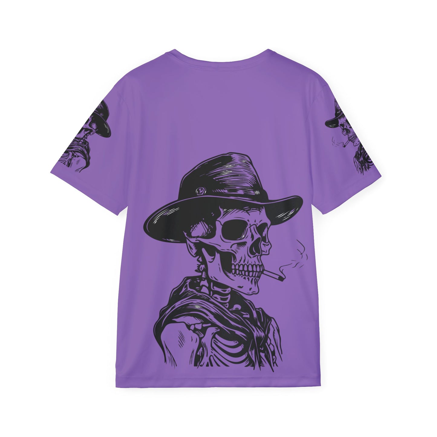 Purple Skull Graphic Sports Jersey | Perfect for Halloween, Festivals, Gym Wear, Bold Fashion Statement, Unique Gift Idea
