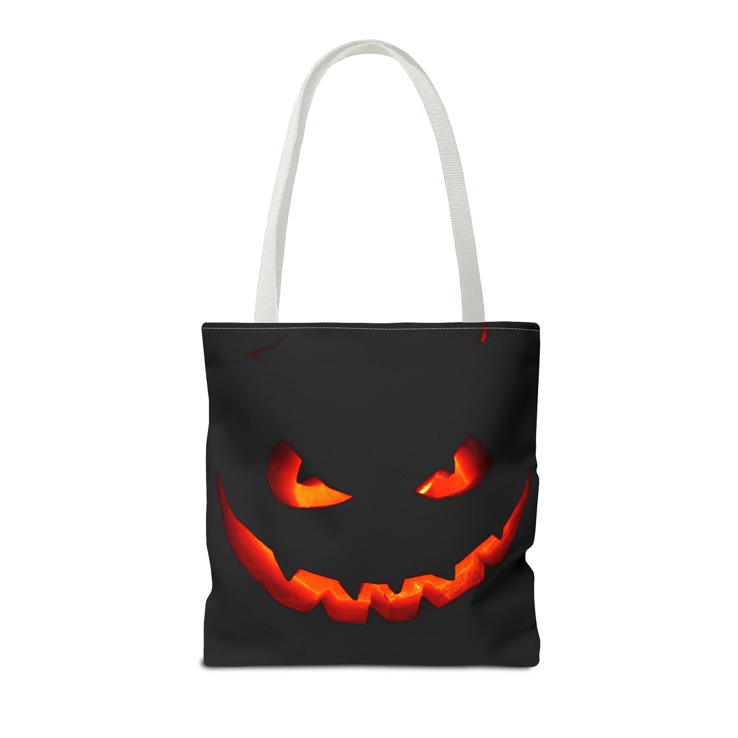 Halloween Pumpkin Tote Bag, Spooky Bag, Trick or Treat, Fall Fashion, Halloween Party Decoration, Ghostly Gift Idea